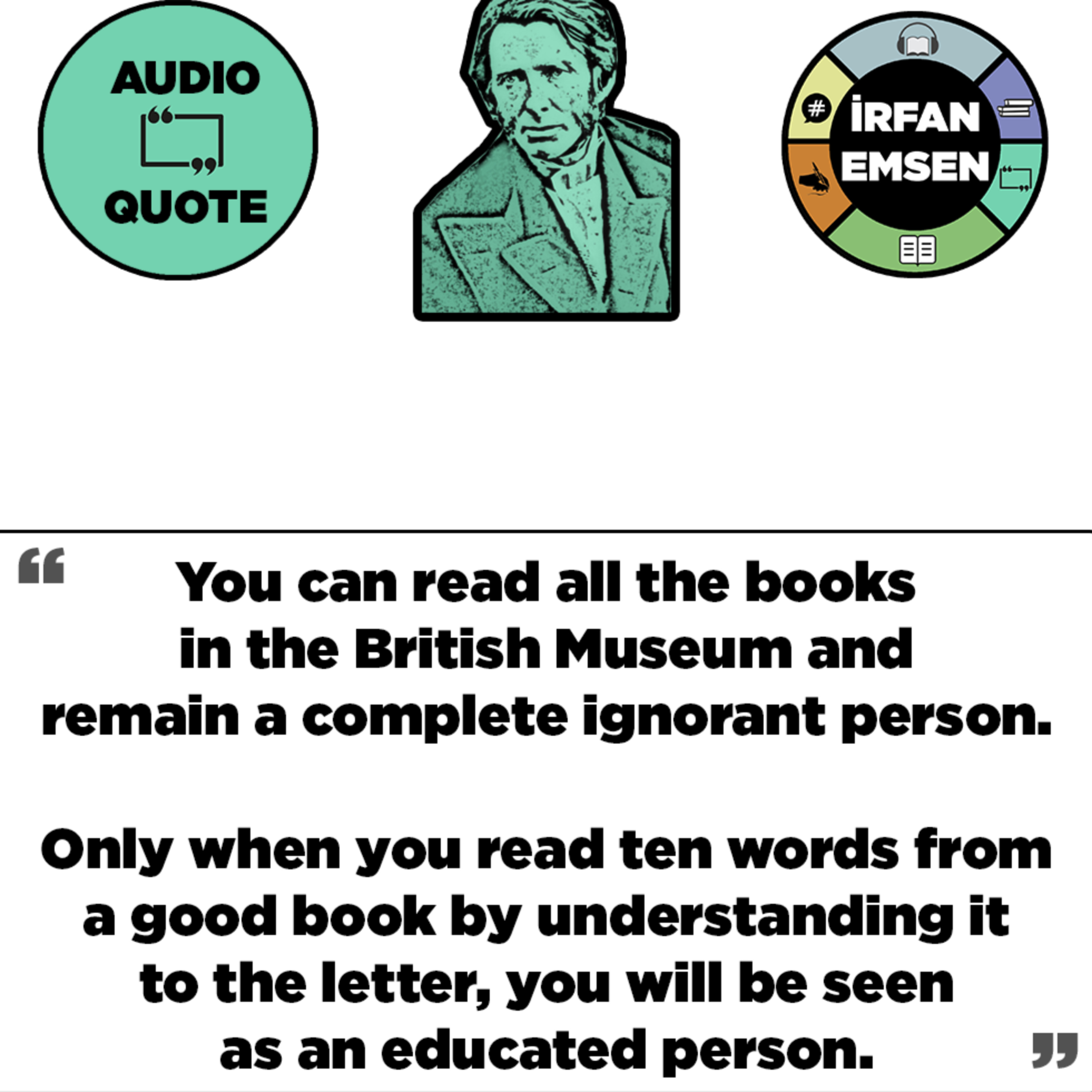  AUDIO QUOTE | Sesame and Lilies - John Ruskin | İRFAN EMSEN episode artwork