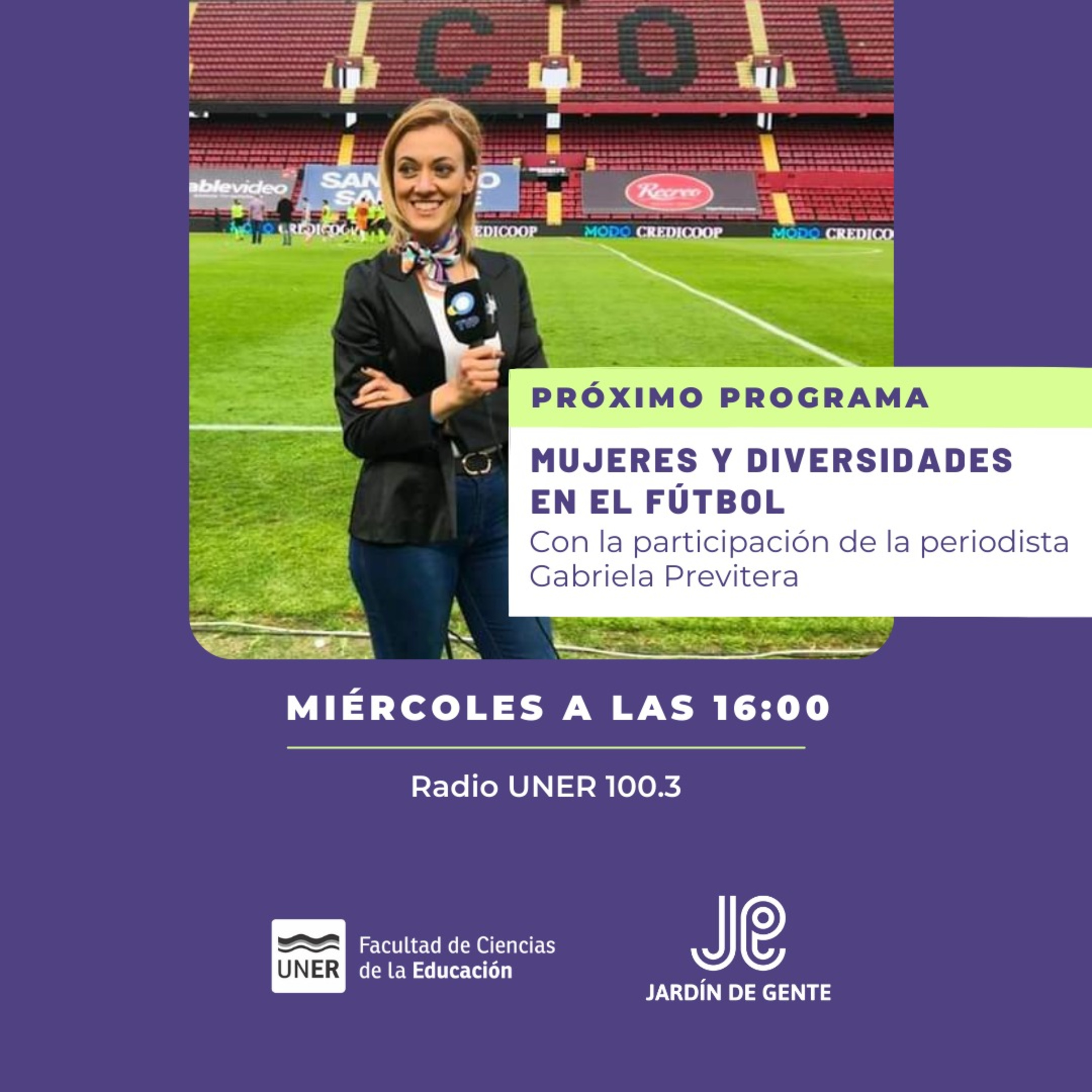 Jardín de gente. Mujeres y diversidades en el fútbol 2.  episode artwork
