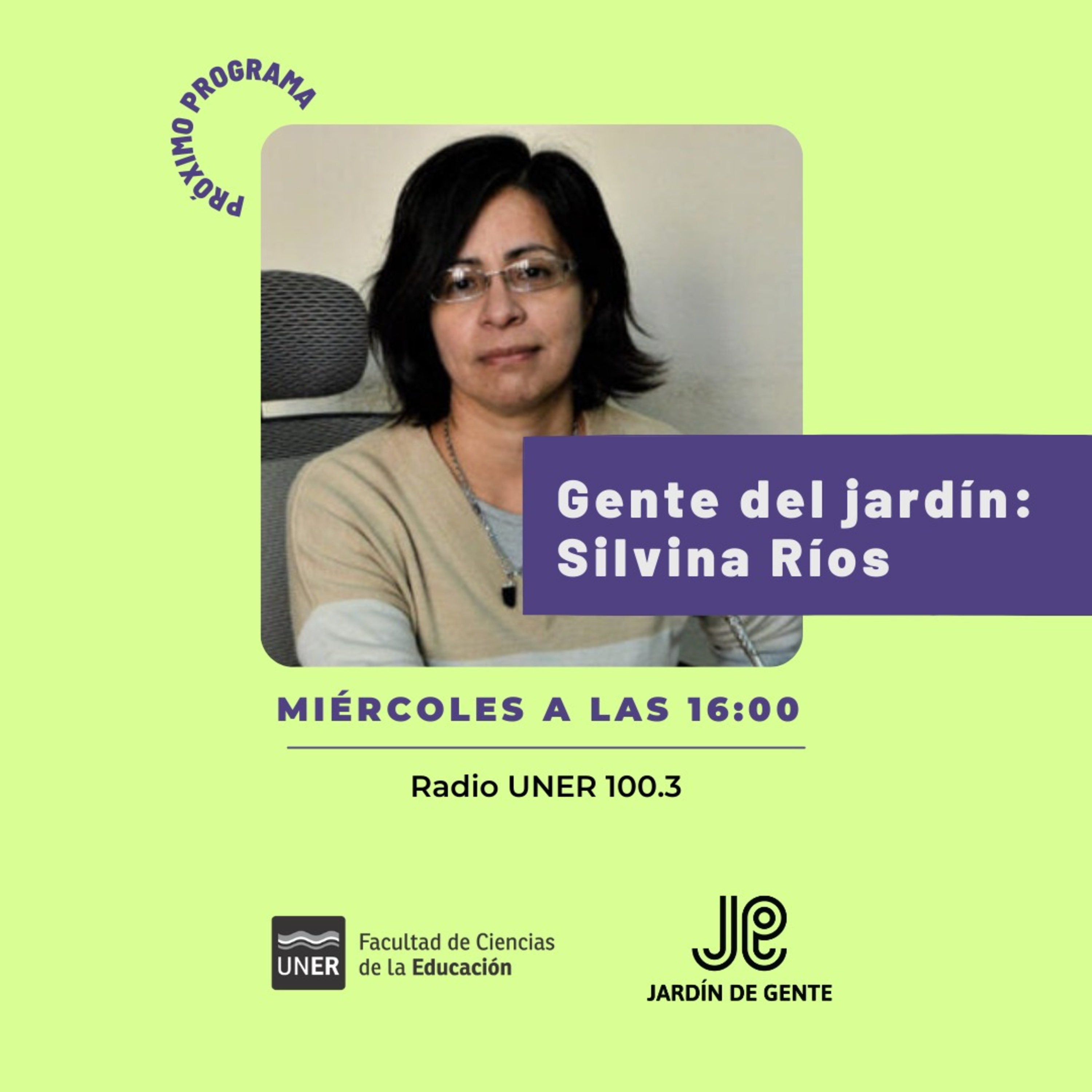 Jardín de gente. Silvina Ríos.  episode artwork