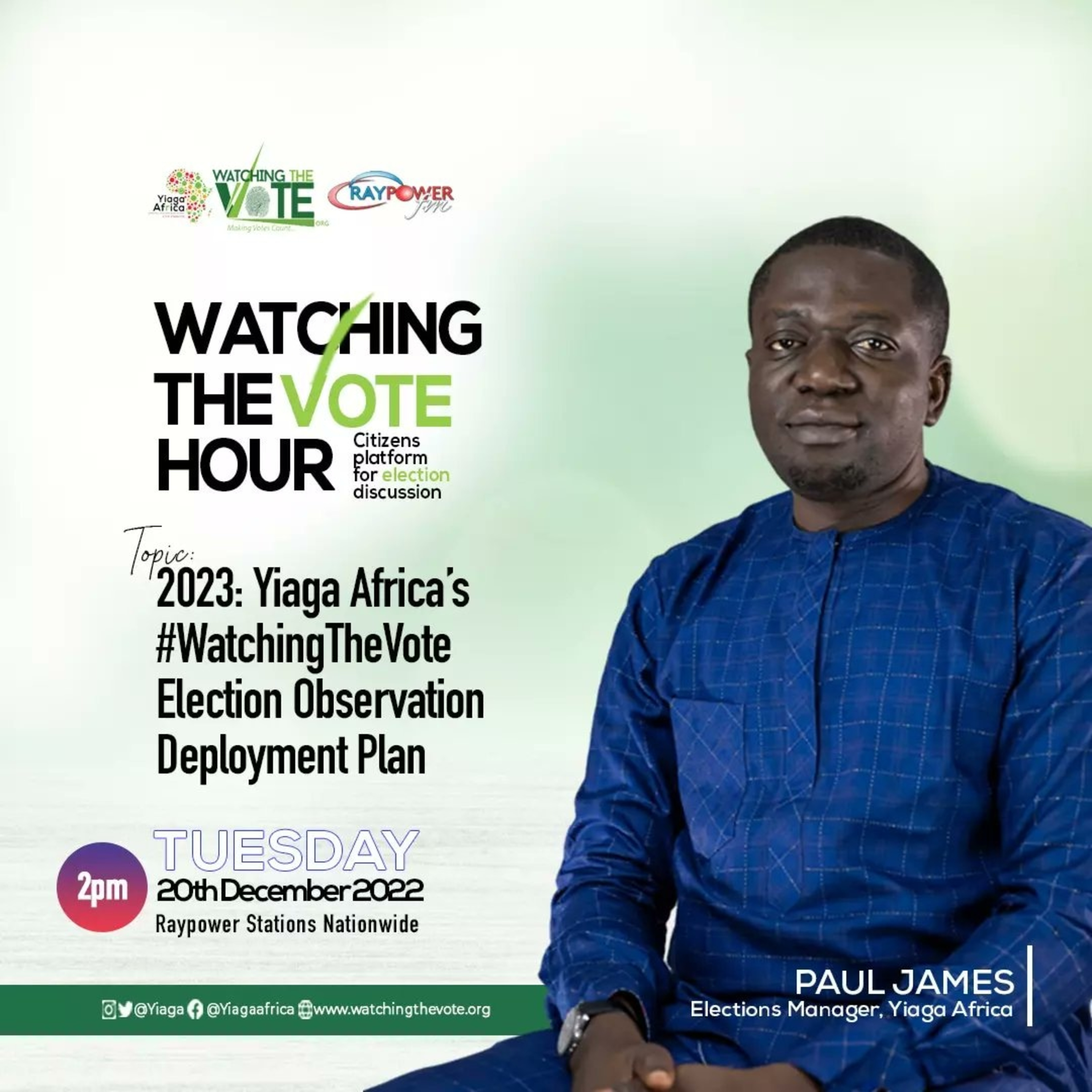 Episode 1 : Yiaga Africa #WatchingTheVote election observation deployment plan for 2023 election.