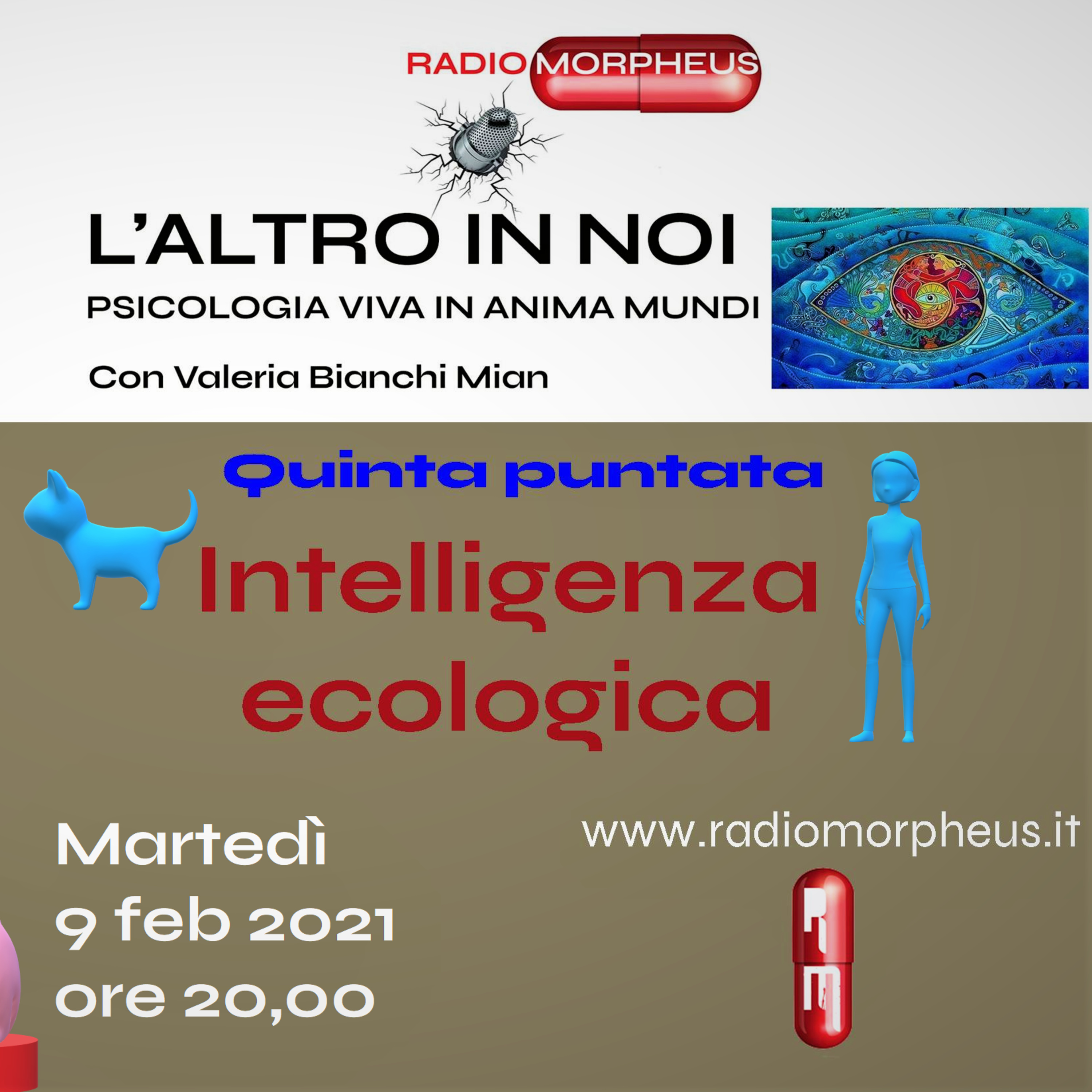 L\'ALTRO IN NOI. PSICOLOGIA VIVA IN ANIMA MUNDI. Valeria Bianchi Mian, Psicoterapeuta