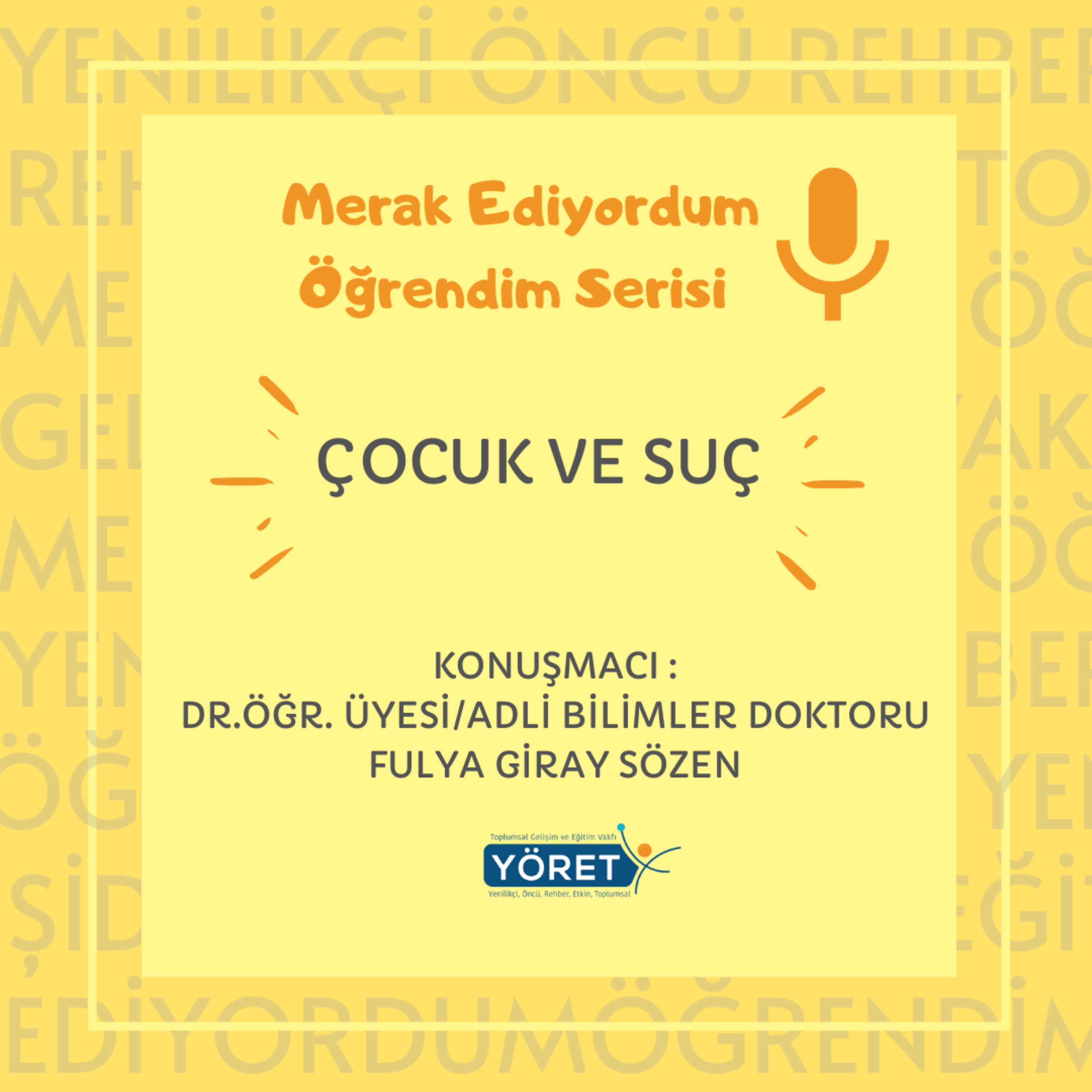 Merak Ediyordum Öğrendim