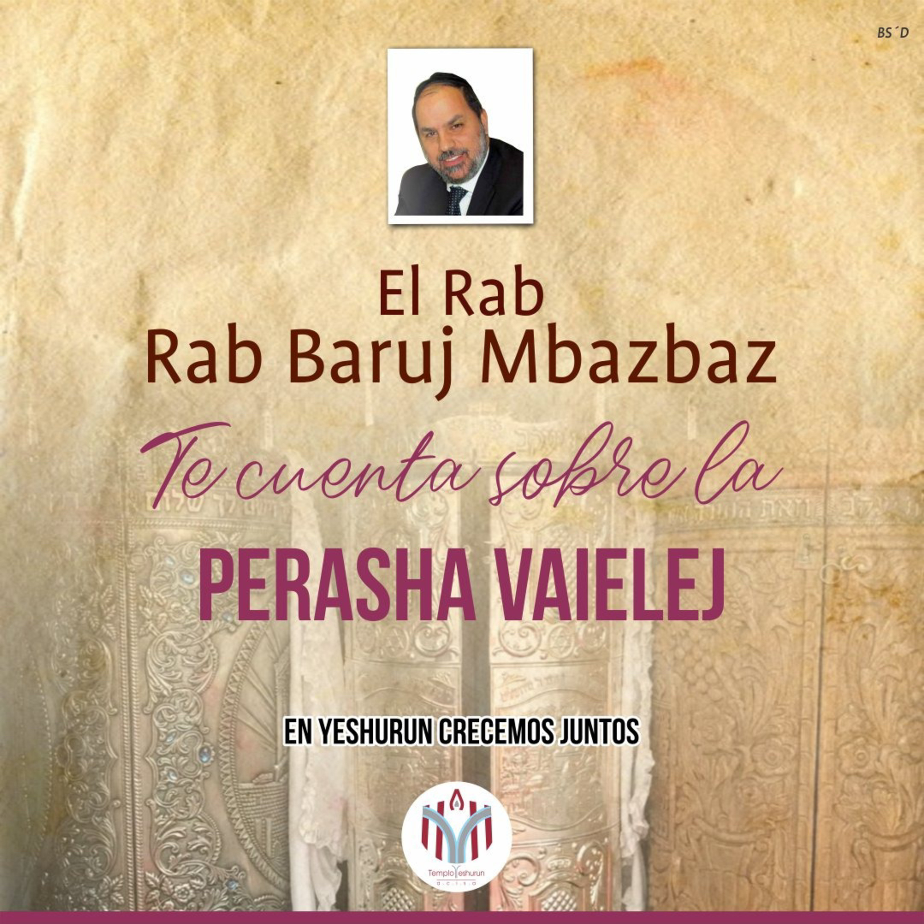 PERASHA VAIELEJ~ SHABBAT SHUBA episode artwork