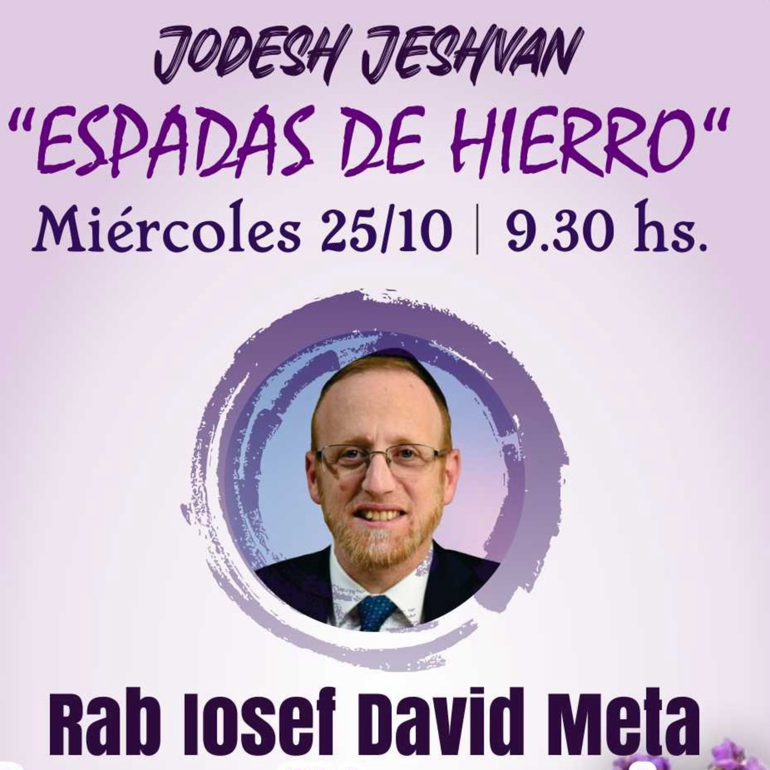 “Espadas de Hierro “ Rab Iosef Meta episode artwork