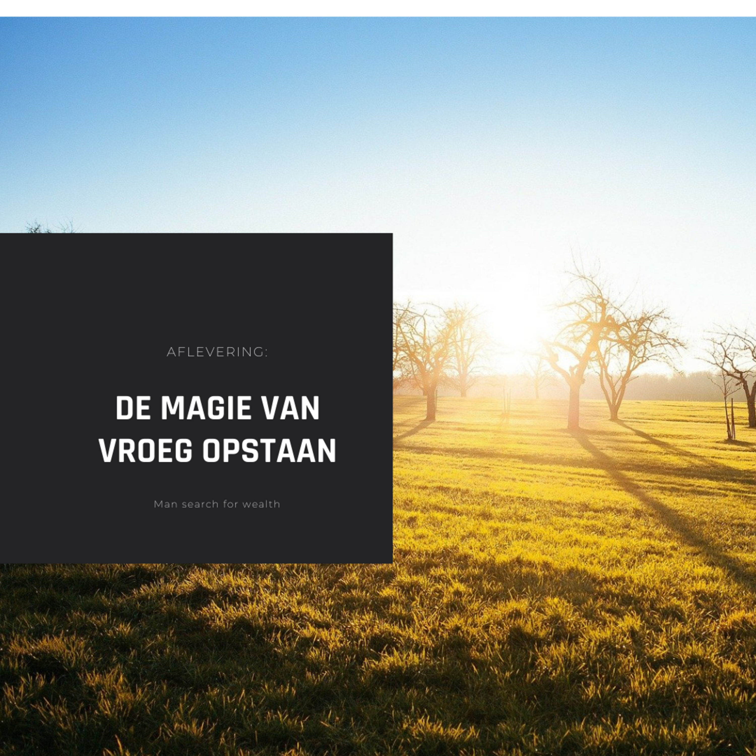 Weg naar rijkdom