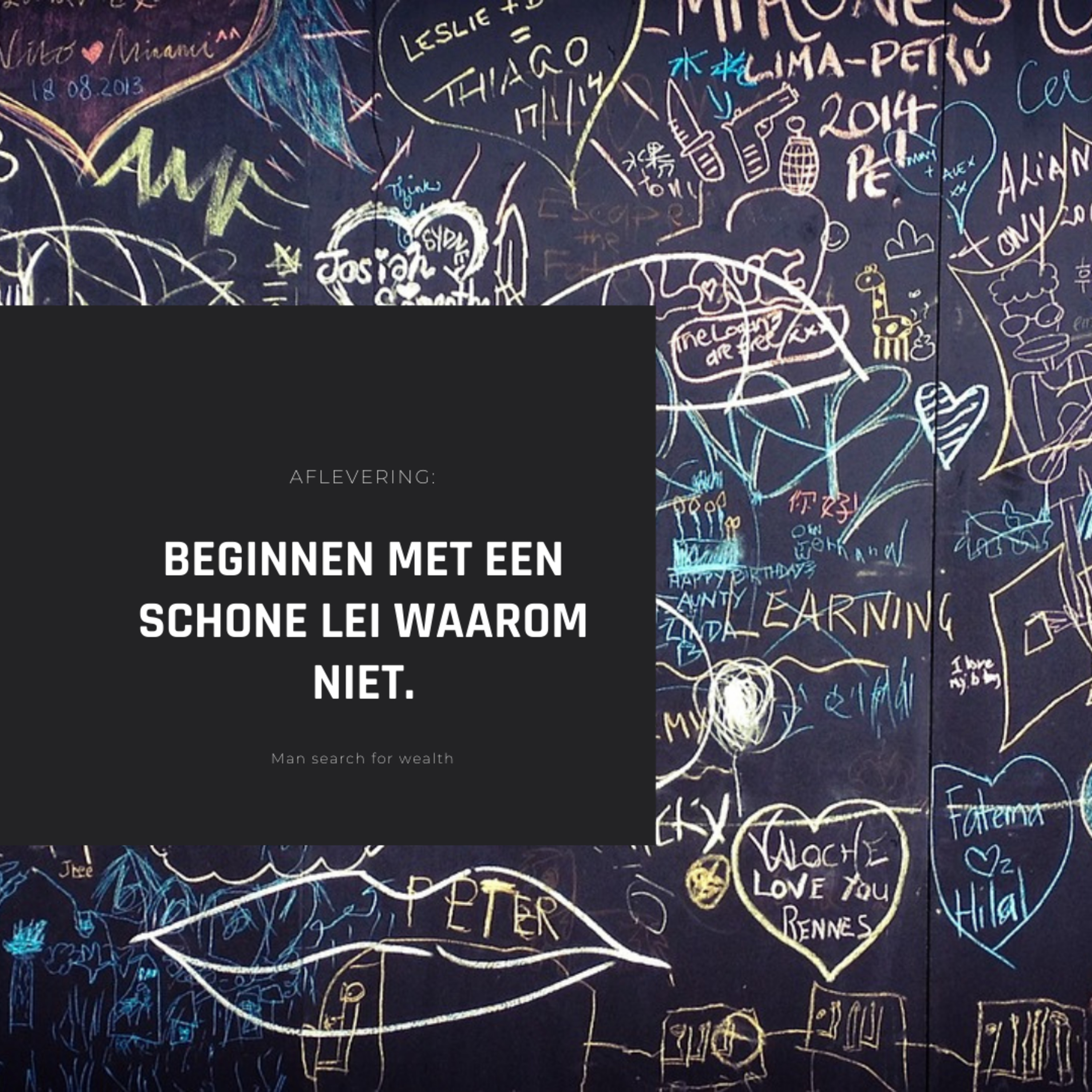 Weg naar rijkdom
