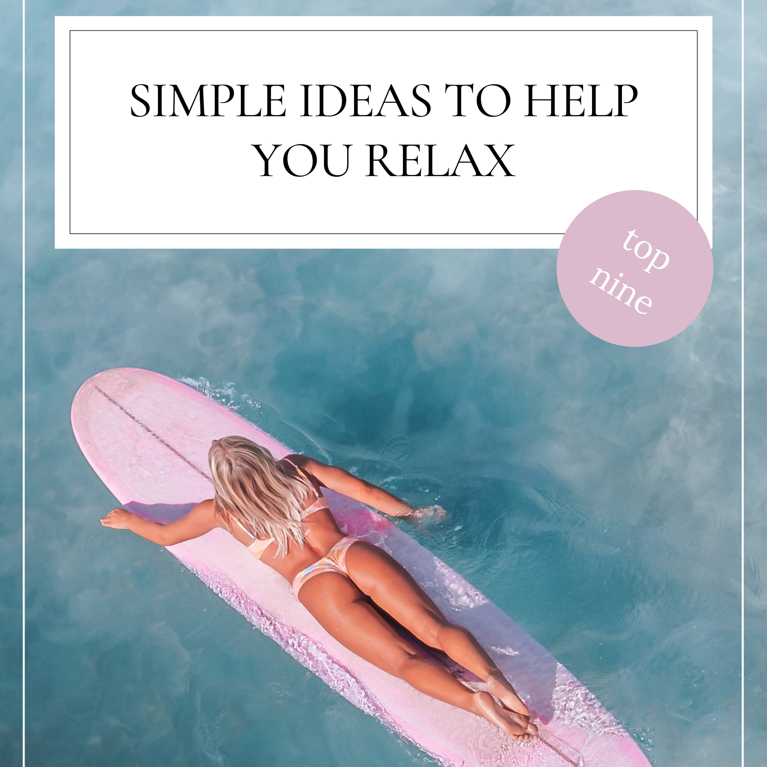 Simple Ideas to help you relax episode artwork