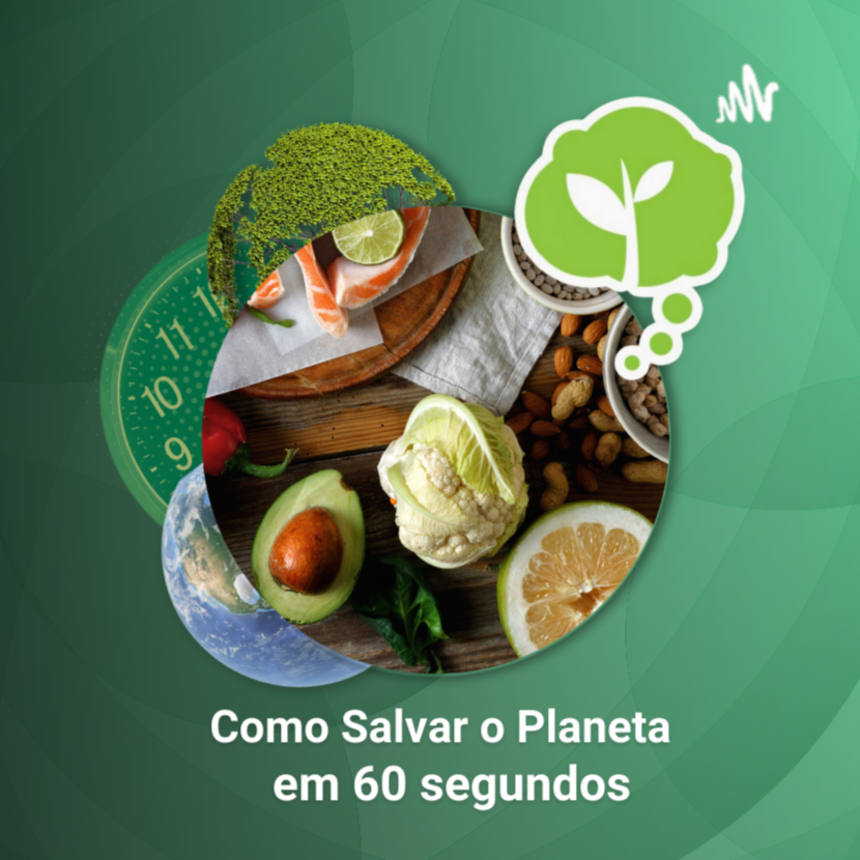 # 6 - OS ALIMENTOS E O EFEITO ESTUFA | Como Salvar o Planeta em 60 Segundos episode artwork