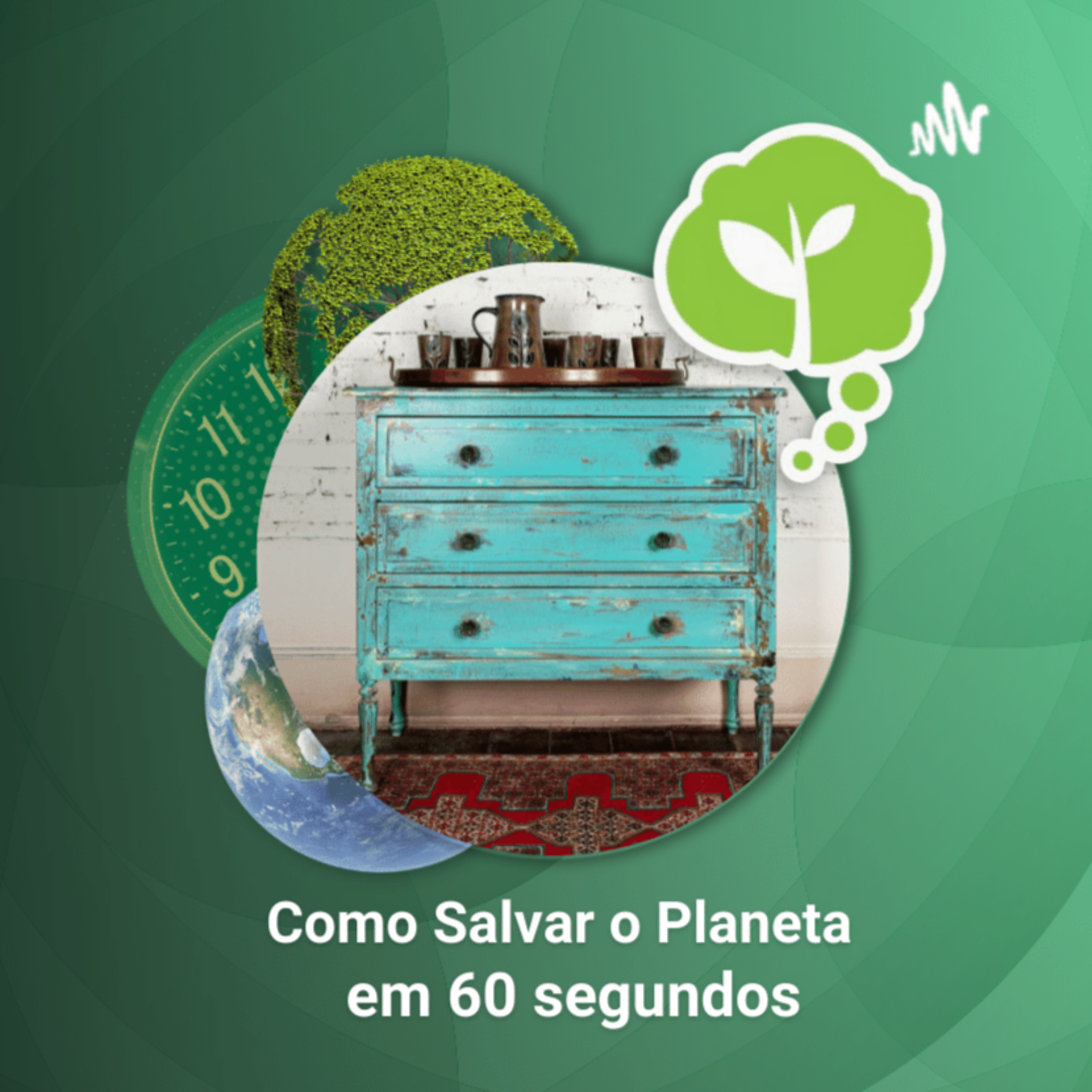 # 42 - DECORAÇÃO SUSTENTÁVEL | Como Salvar o Planeta em 60 Segundos episode artwork