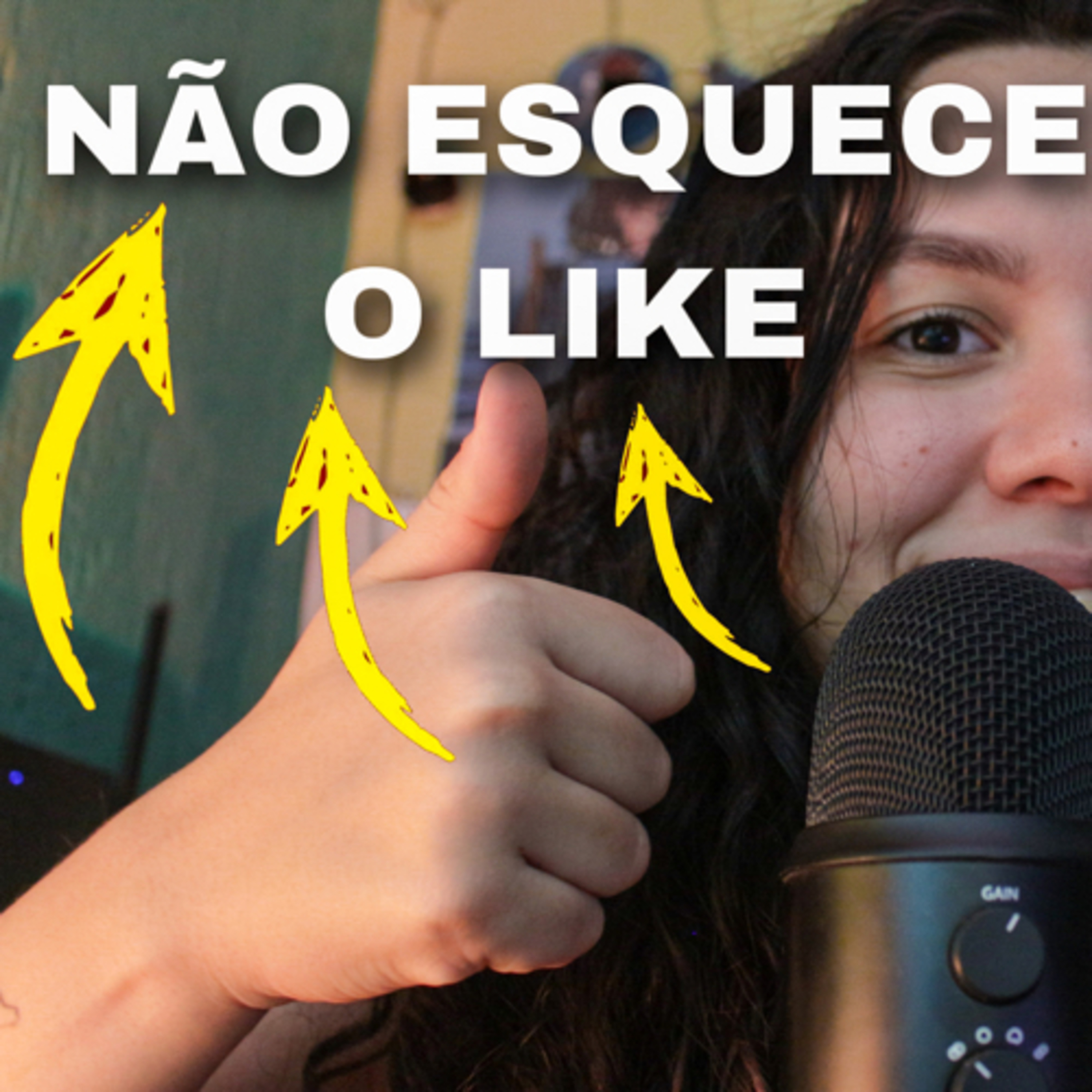 Repetindo 50000x "não esquece o like" ASMR