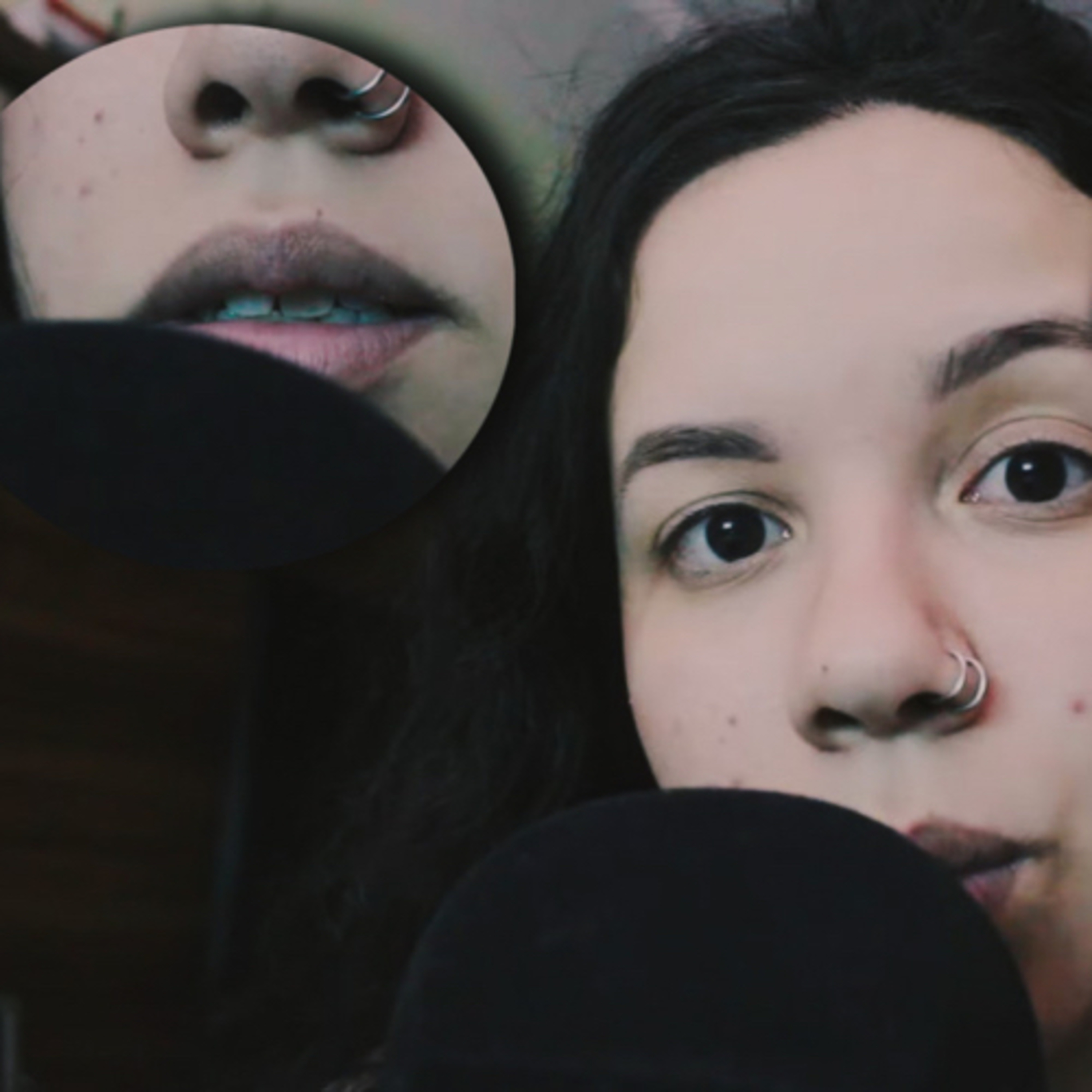 Fazendo ASMR bem de pertinho *sons de boca*