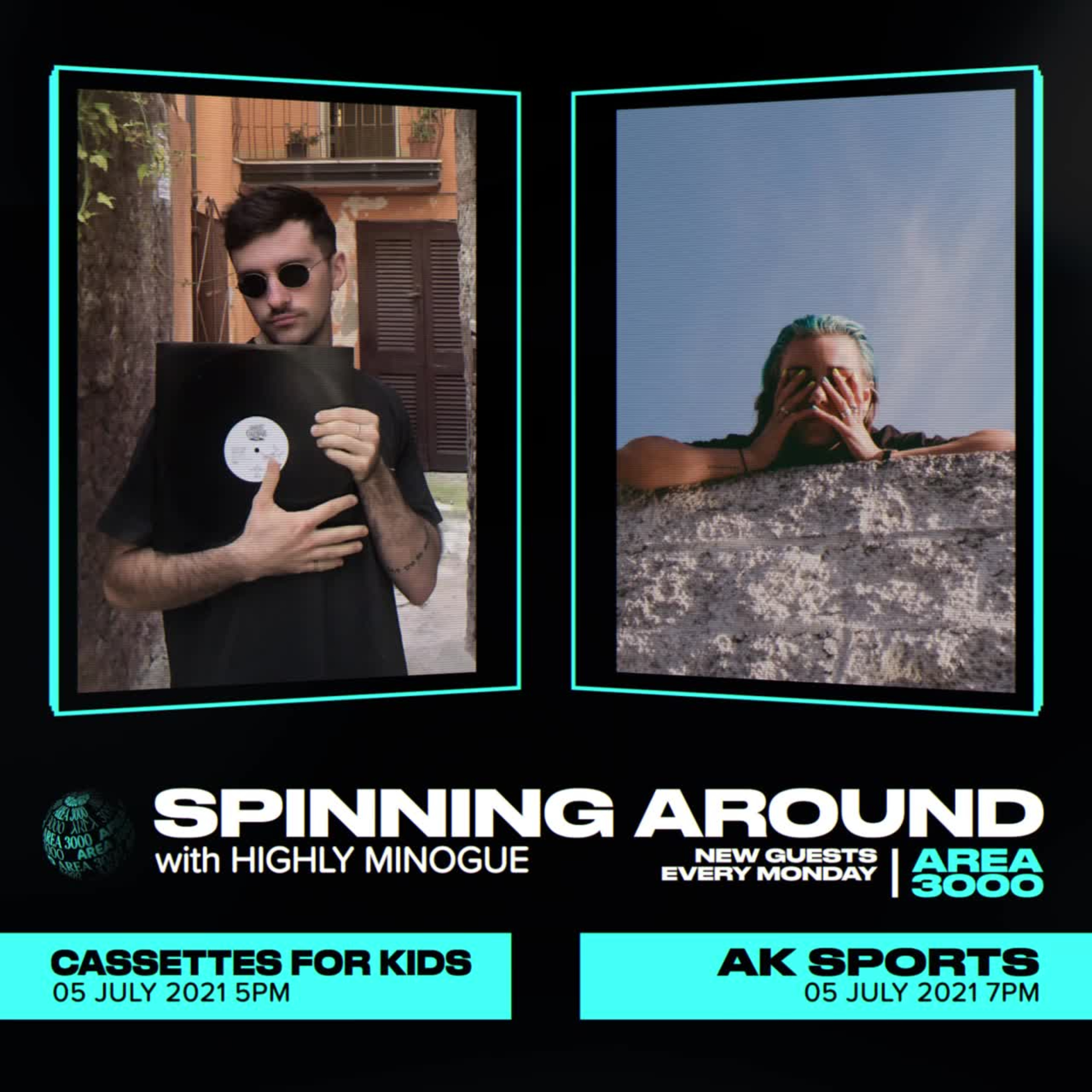 Spinning Around Ep 23: AK Sports - 5 July 2021 episode artwork