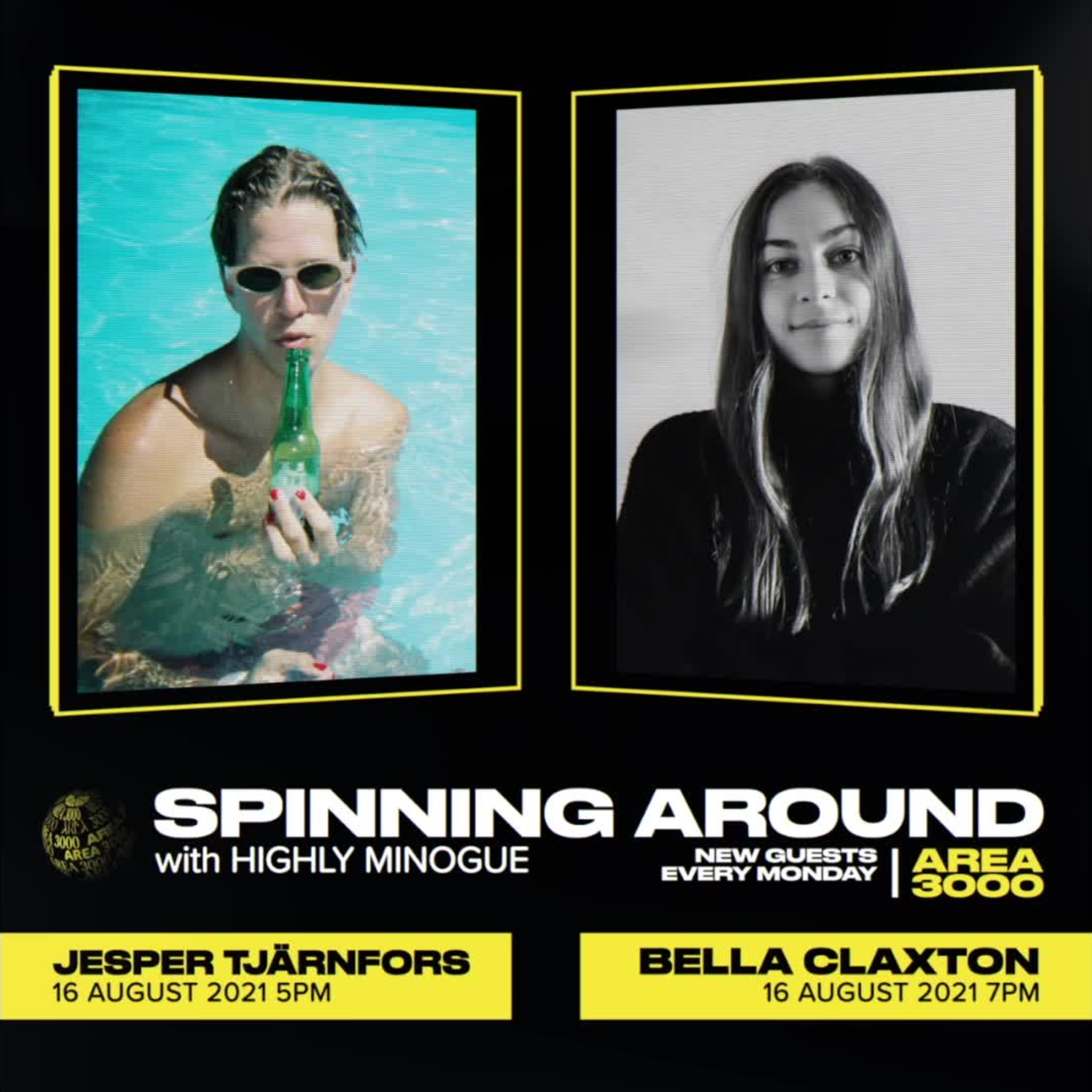 Spinning Around Ep 32: Bella Claxton - 16 August 2021 episode artwork