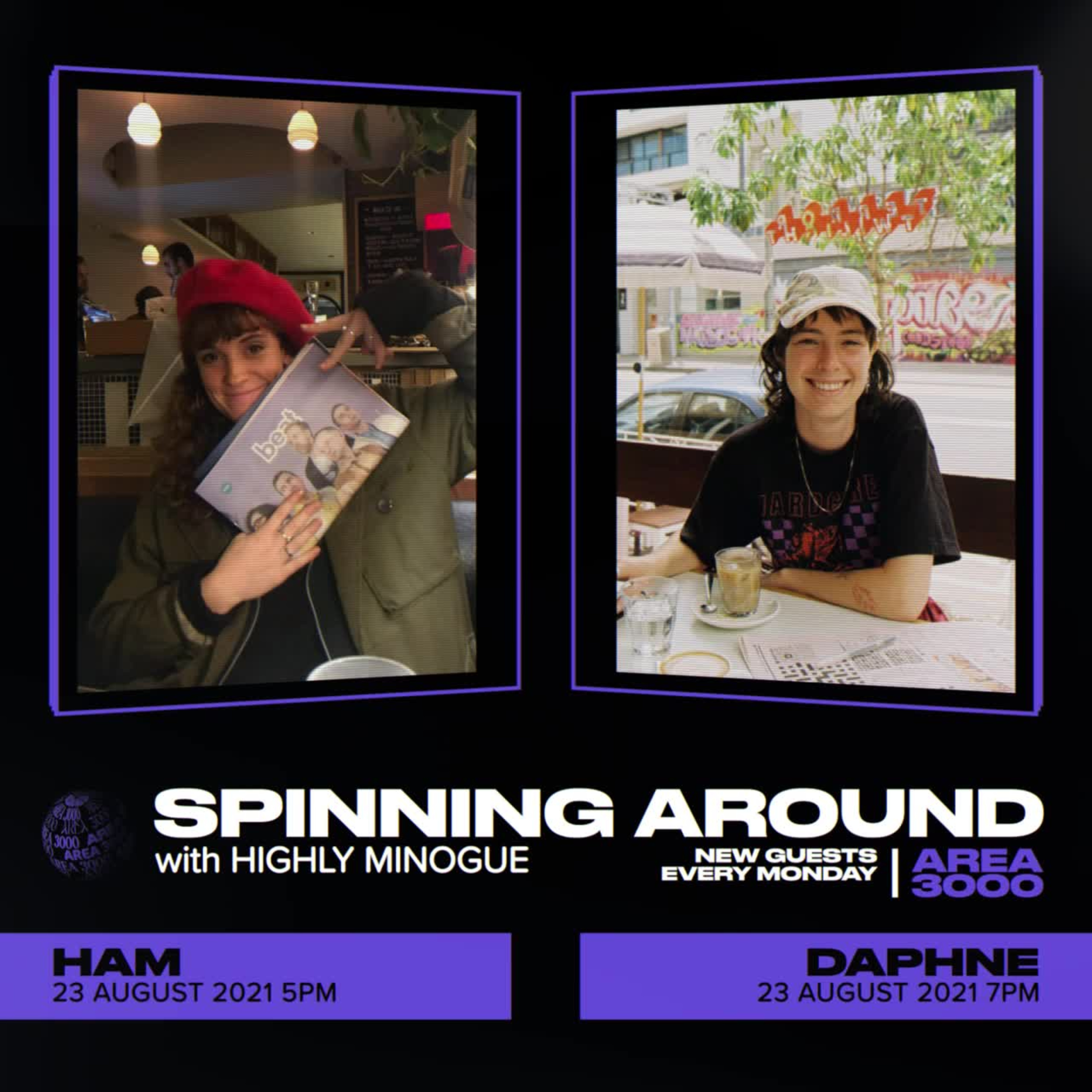 Spinning Around Ep 34: Daphne - 23 August 2021 episode artwork
