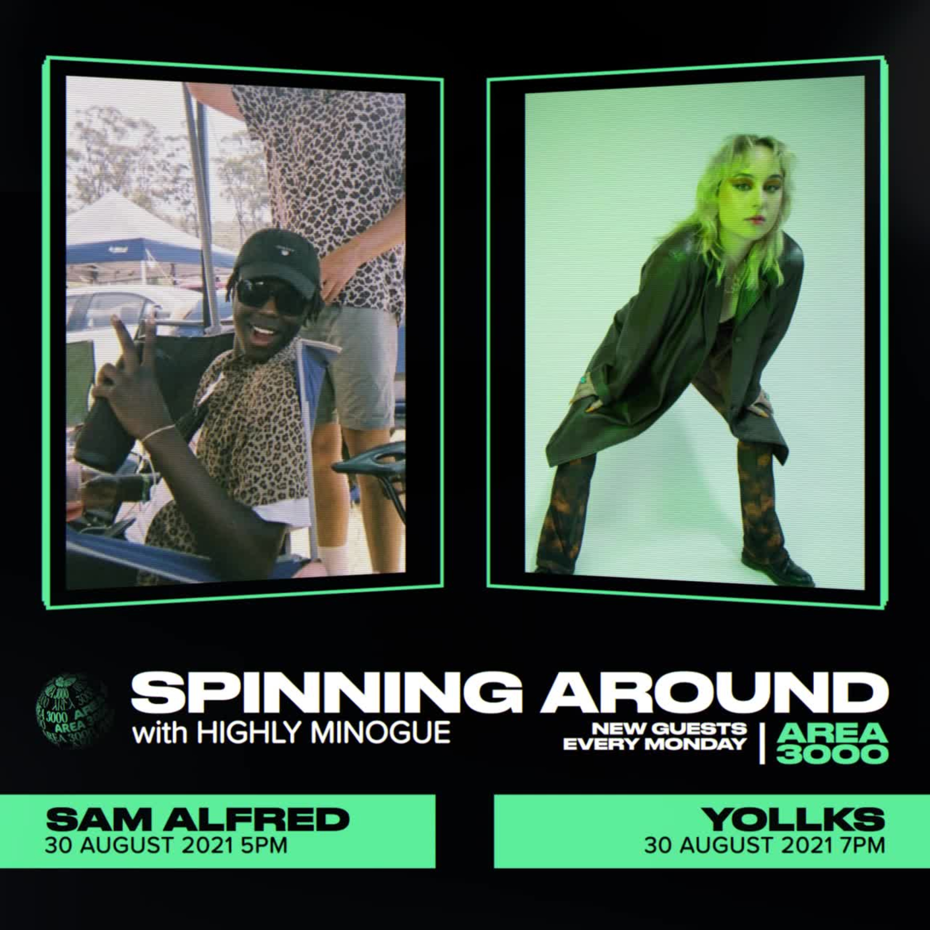 Spinning Around Ep 35: Sam Alfred - 30 August 2021 episode artwork
