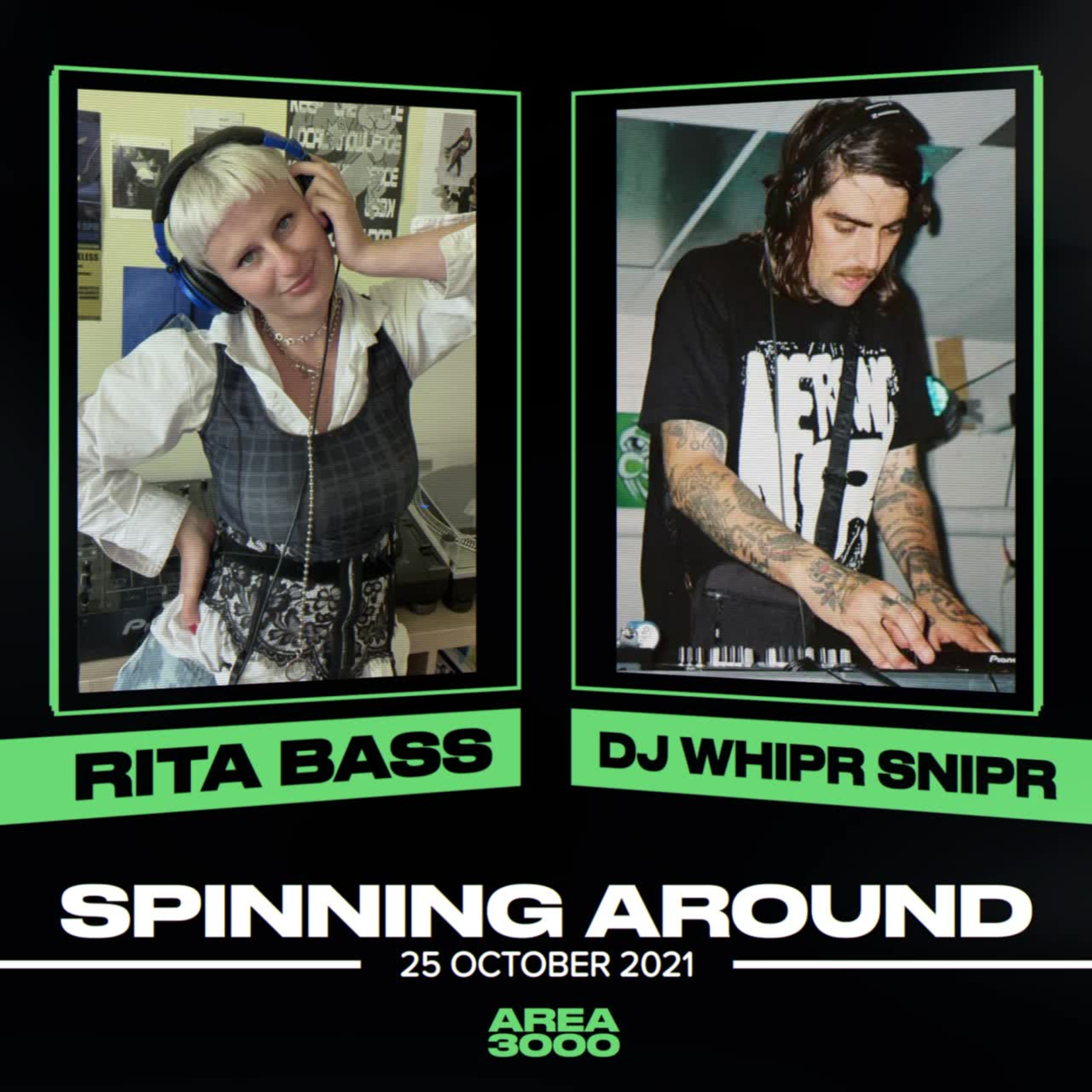 Spinning Around Ep 51: Dj Whipr Snipr - 25 October 2021 episode artwork