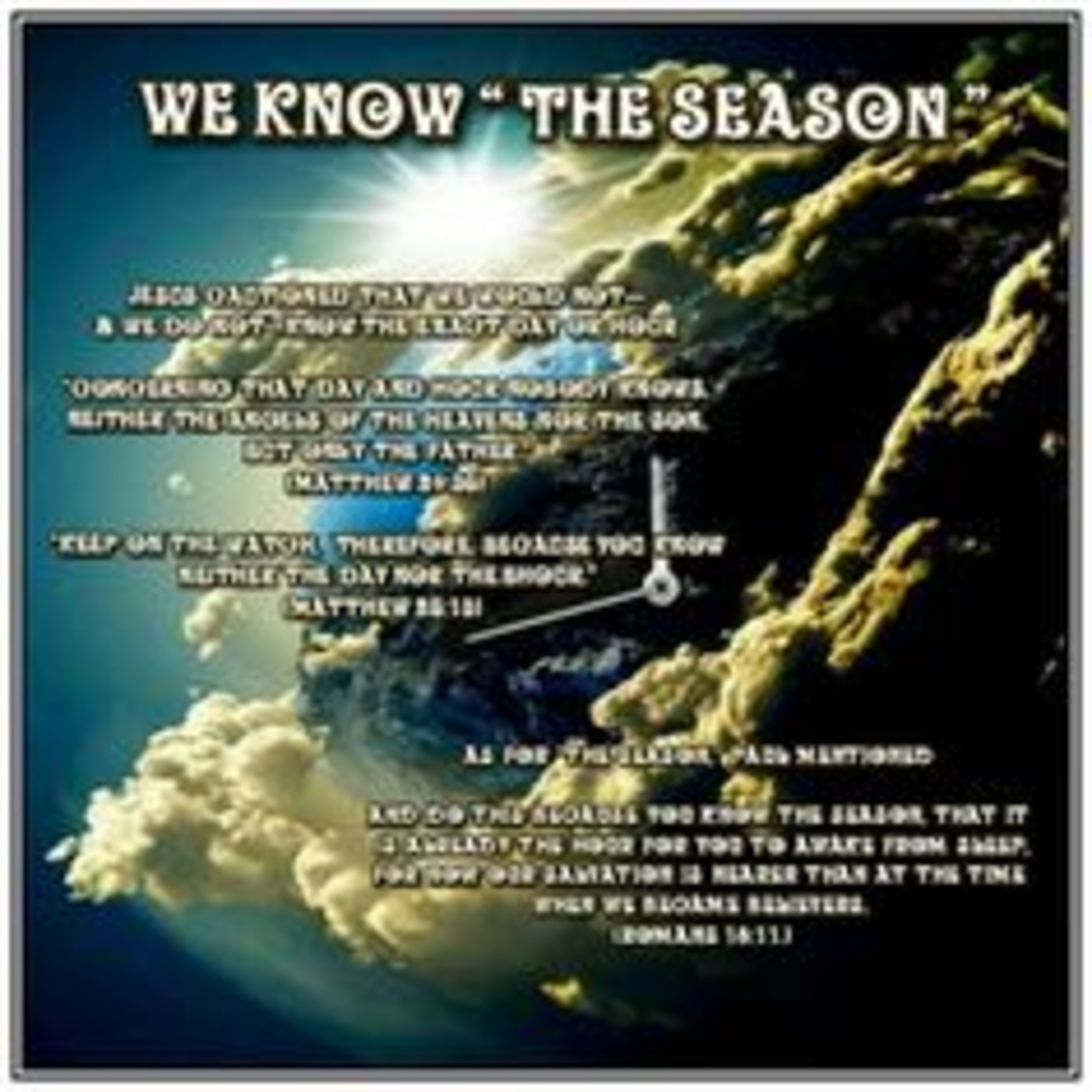 Prophecy of Matthew 24 episode artwork