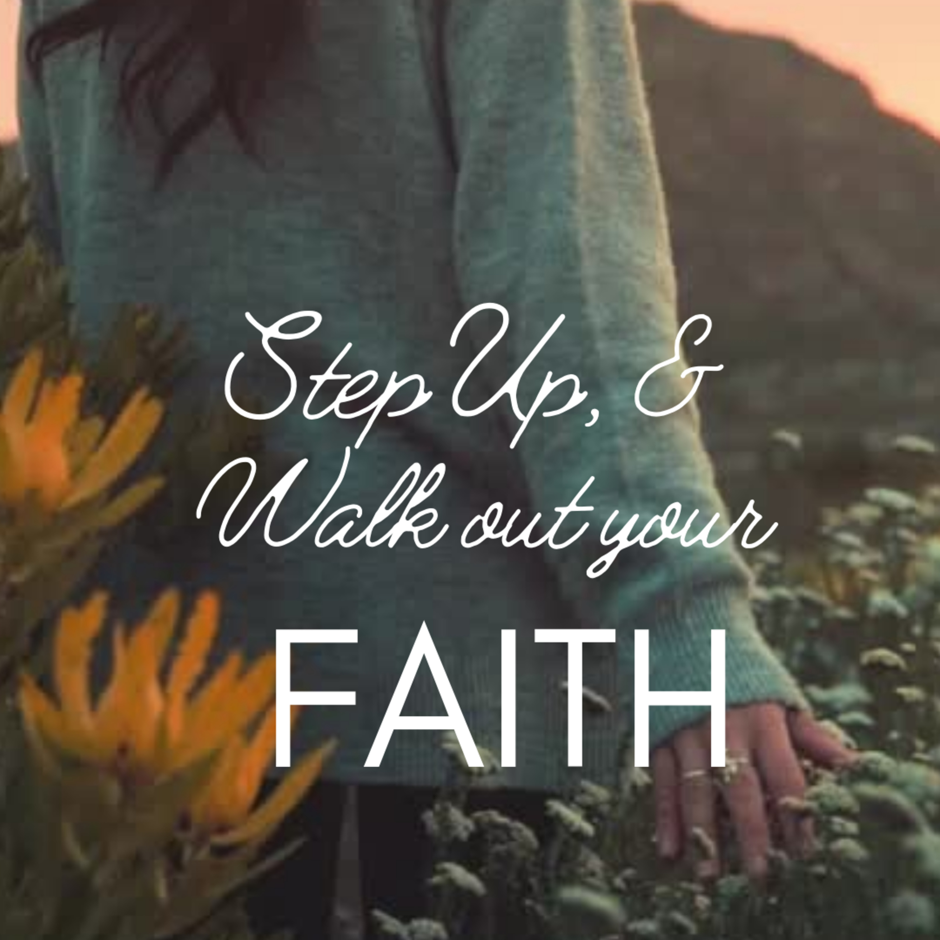 Step Up, & Walk out your Faith episode artwork