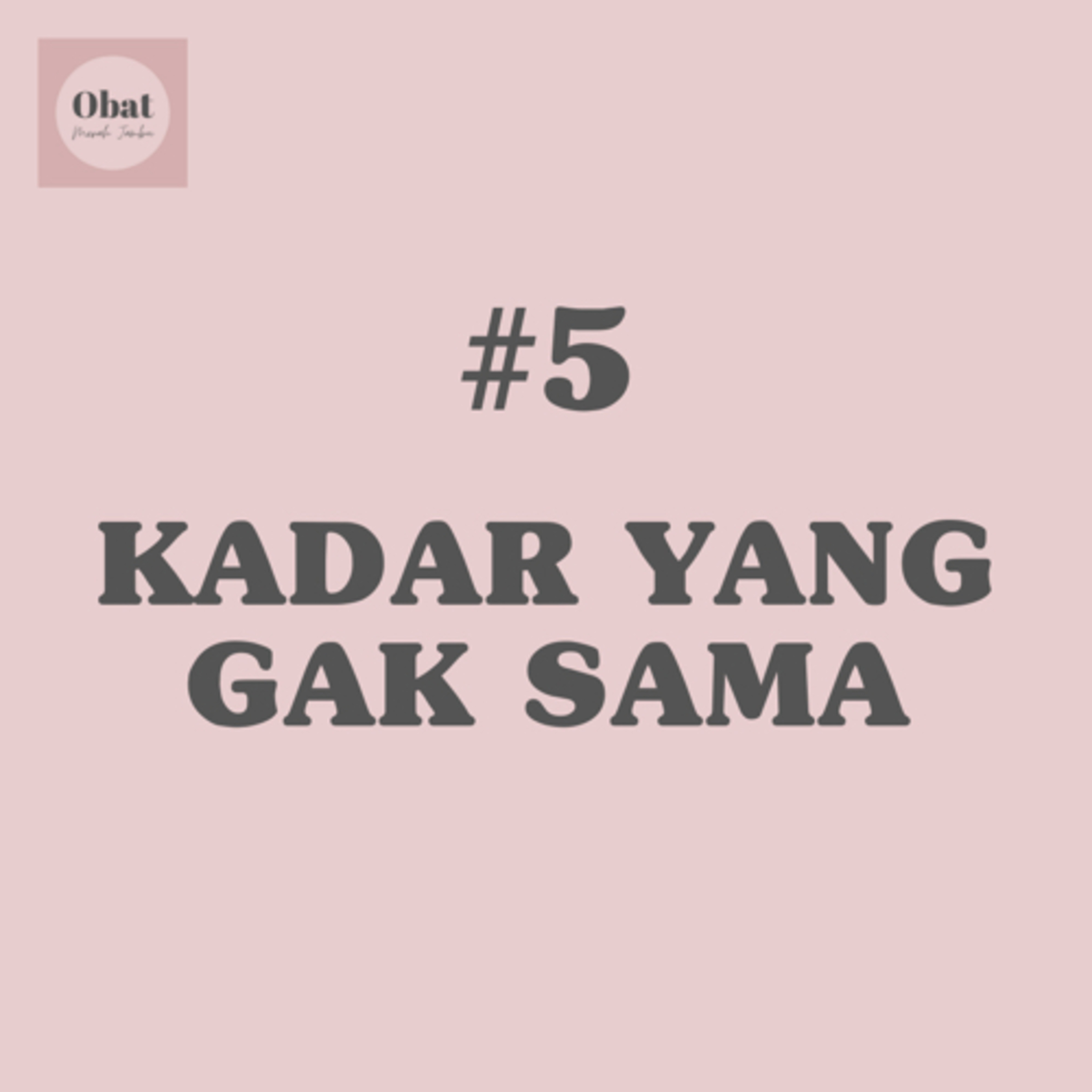 Obat Merah Jambu