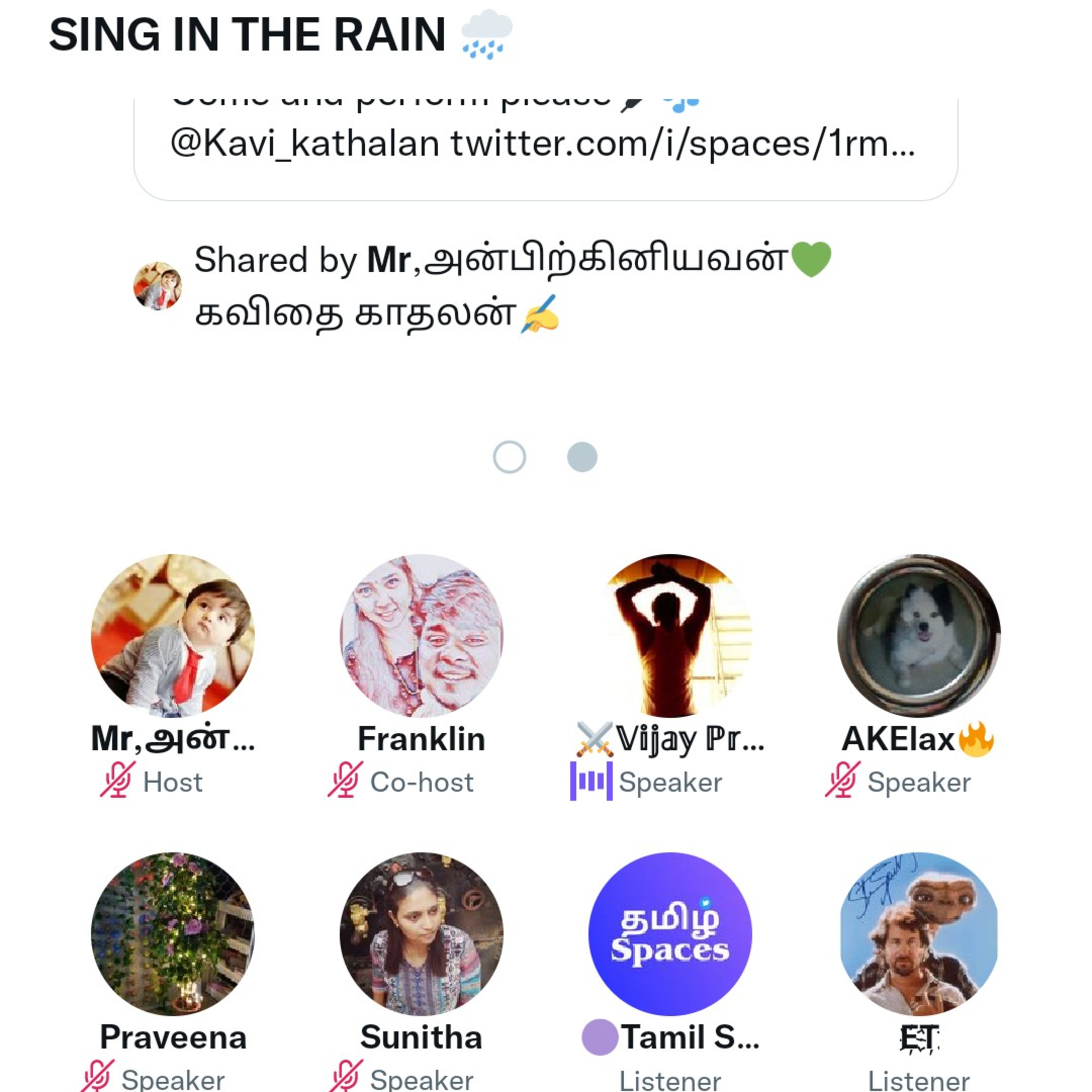 #Singintherain Sep27 late night, hosted by Anbu  episode artwork