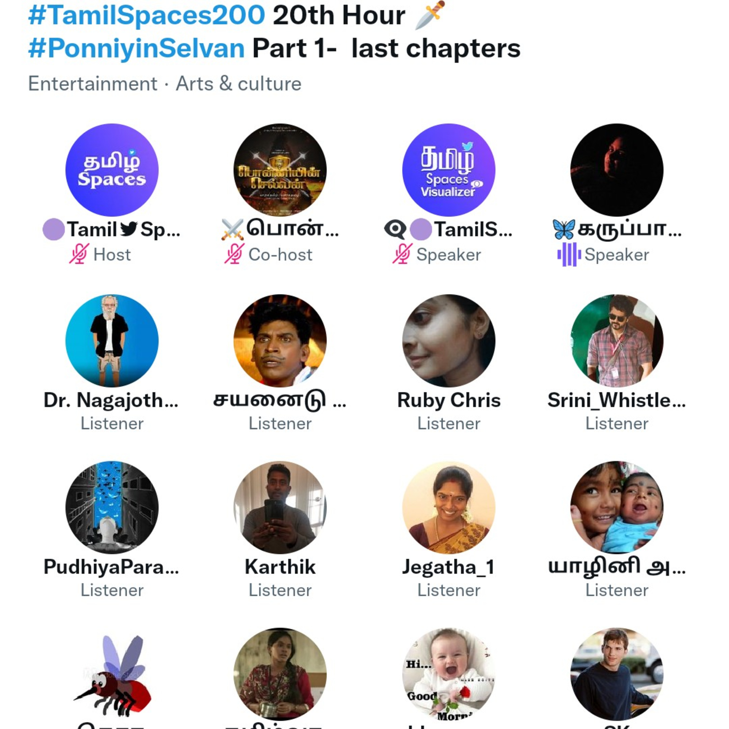 Ponniyin Selvan First Part Last episodes, Book Reading #TamilSpaces200 episode artwork