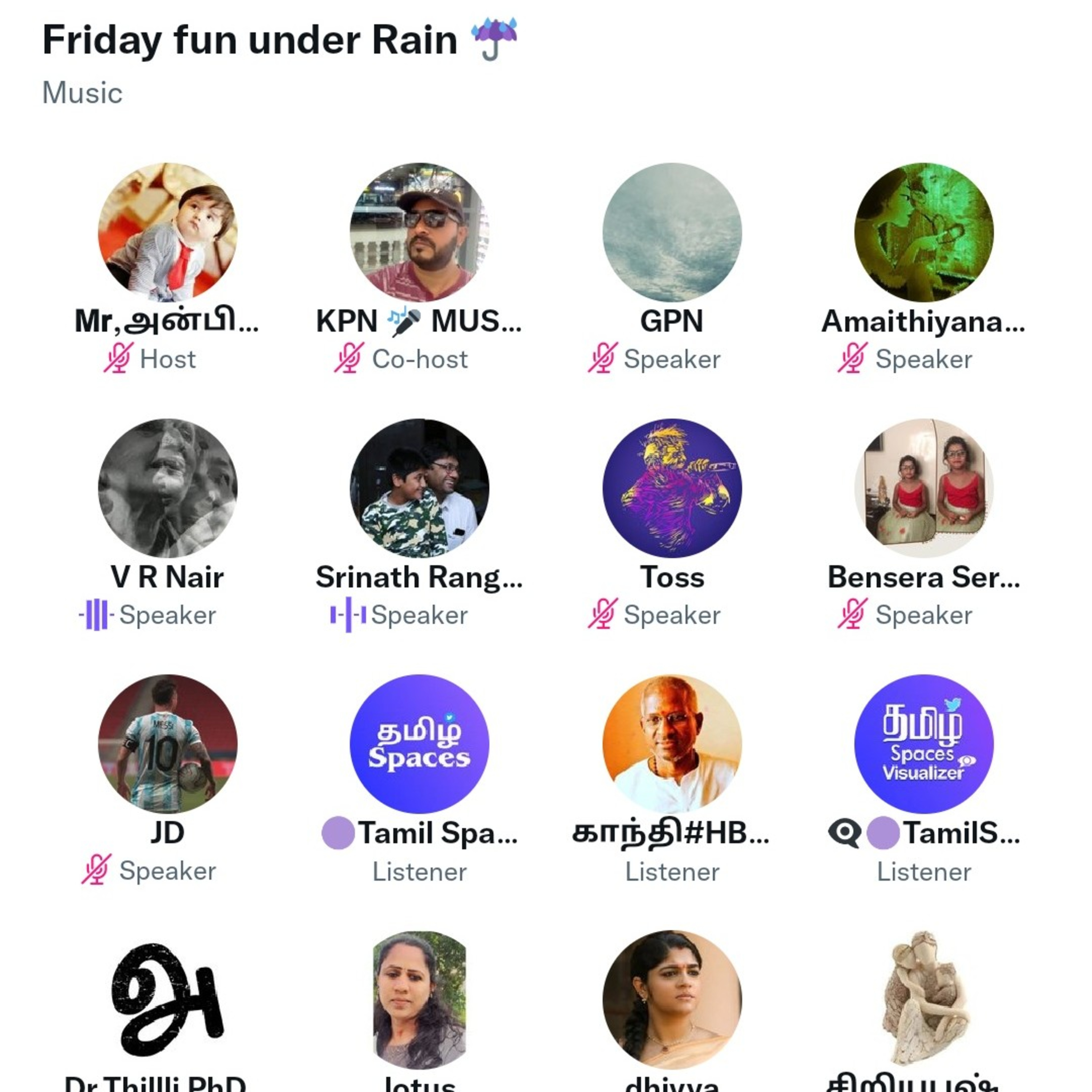 Friday Fun Reunion of Sing in the Rain Spaces @kavi_kadhalan episode artwork