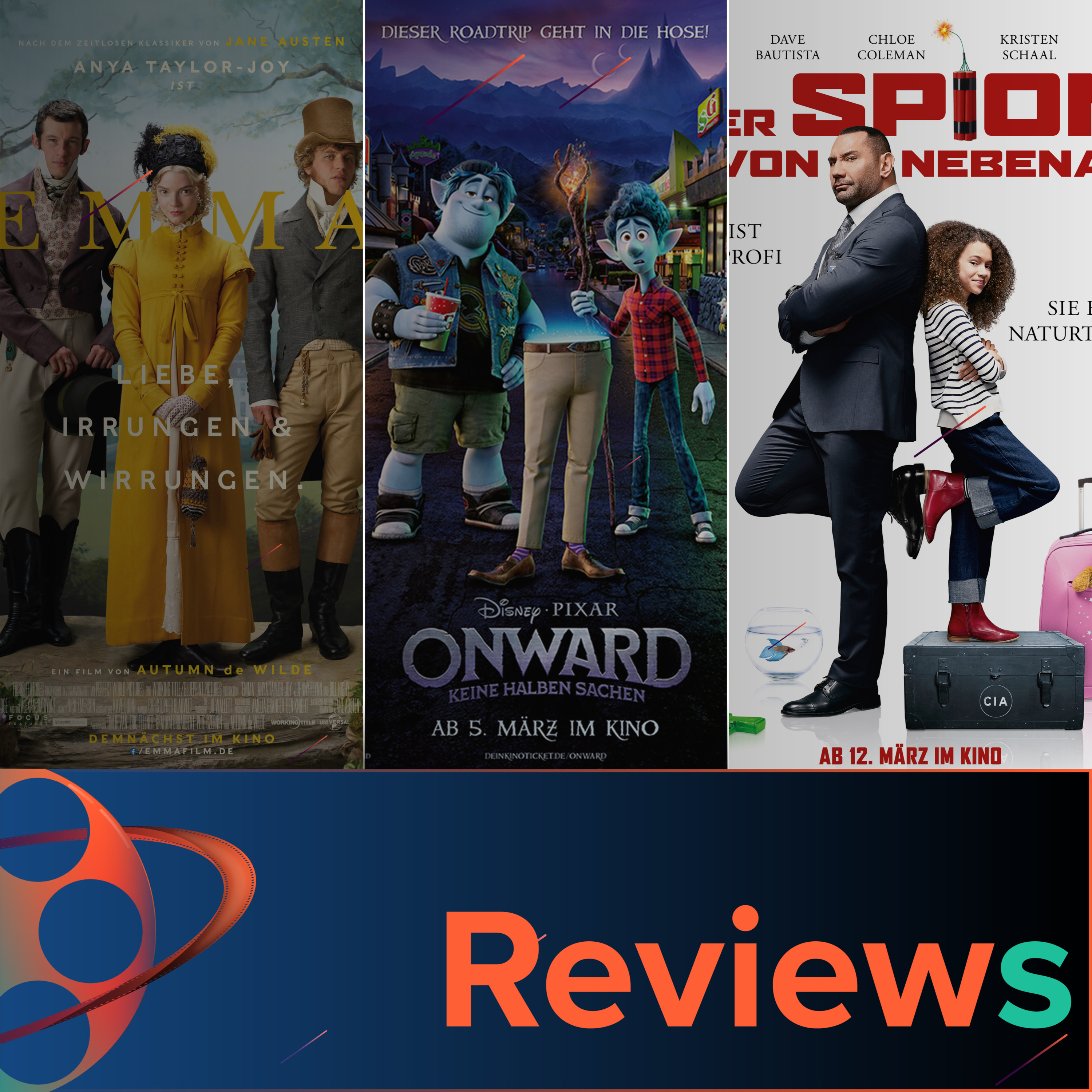 PFG Reviews + Corona - Update (Onward, Emma, Der Spion Von Nebenan) episode artwork