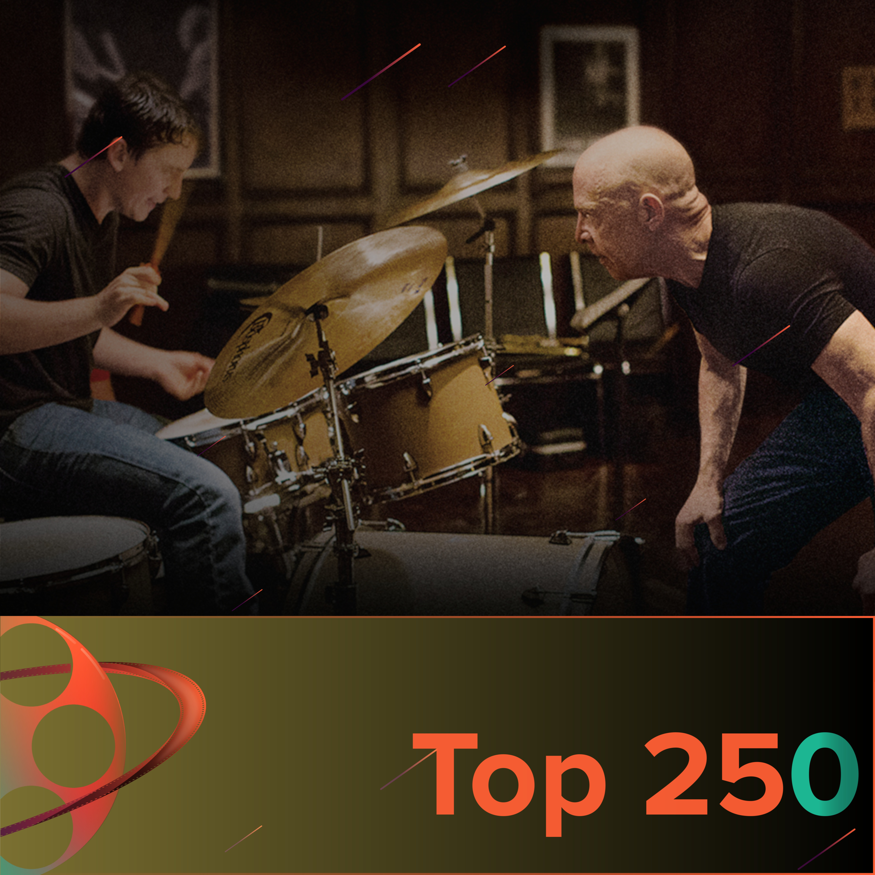 Top 250 Episode 46 - Whiplash episode artwork