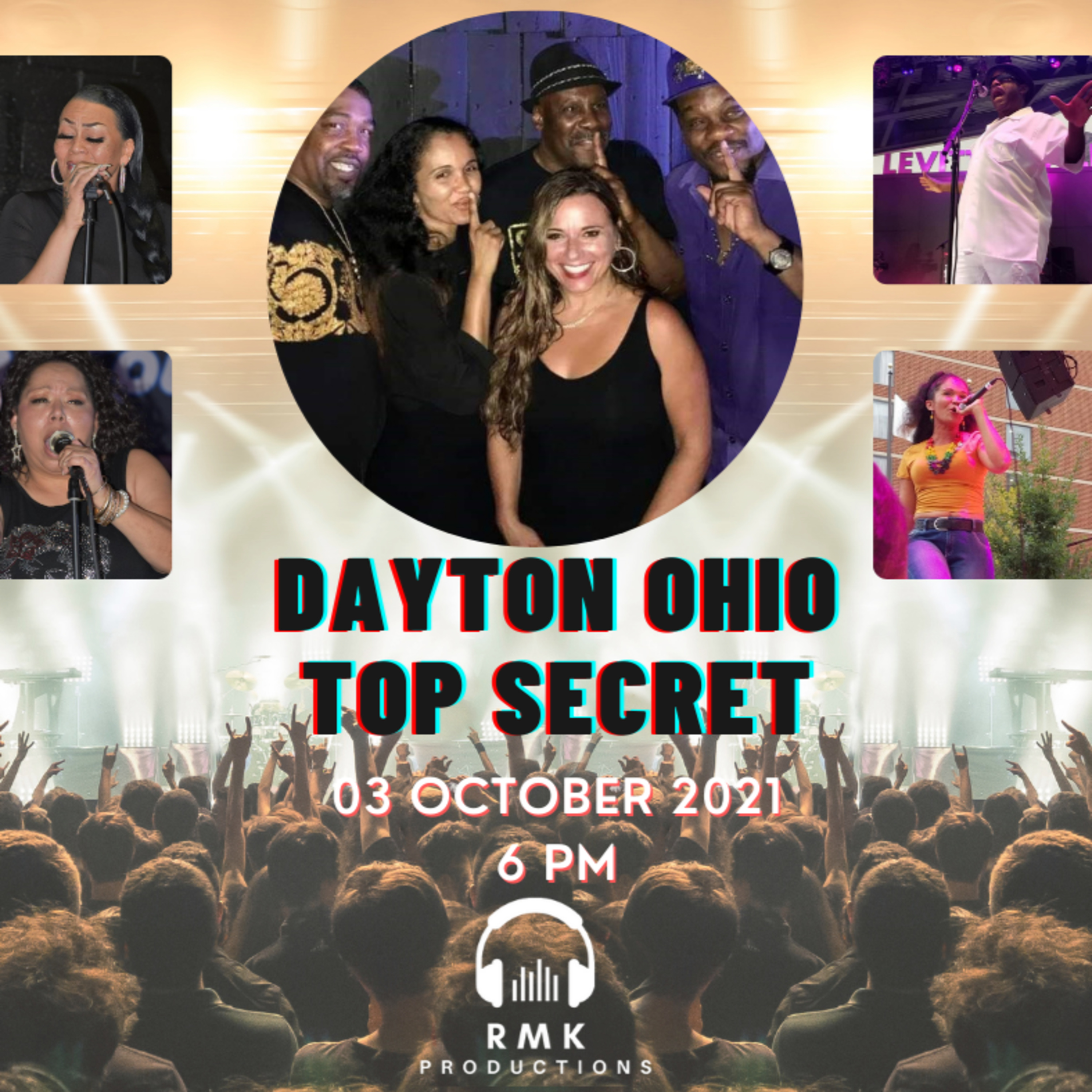 There's nothing better than live music. It's raw energy - Dayton’s own Top Secret Music Band episode artwork