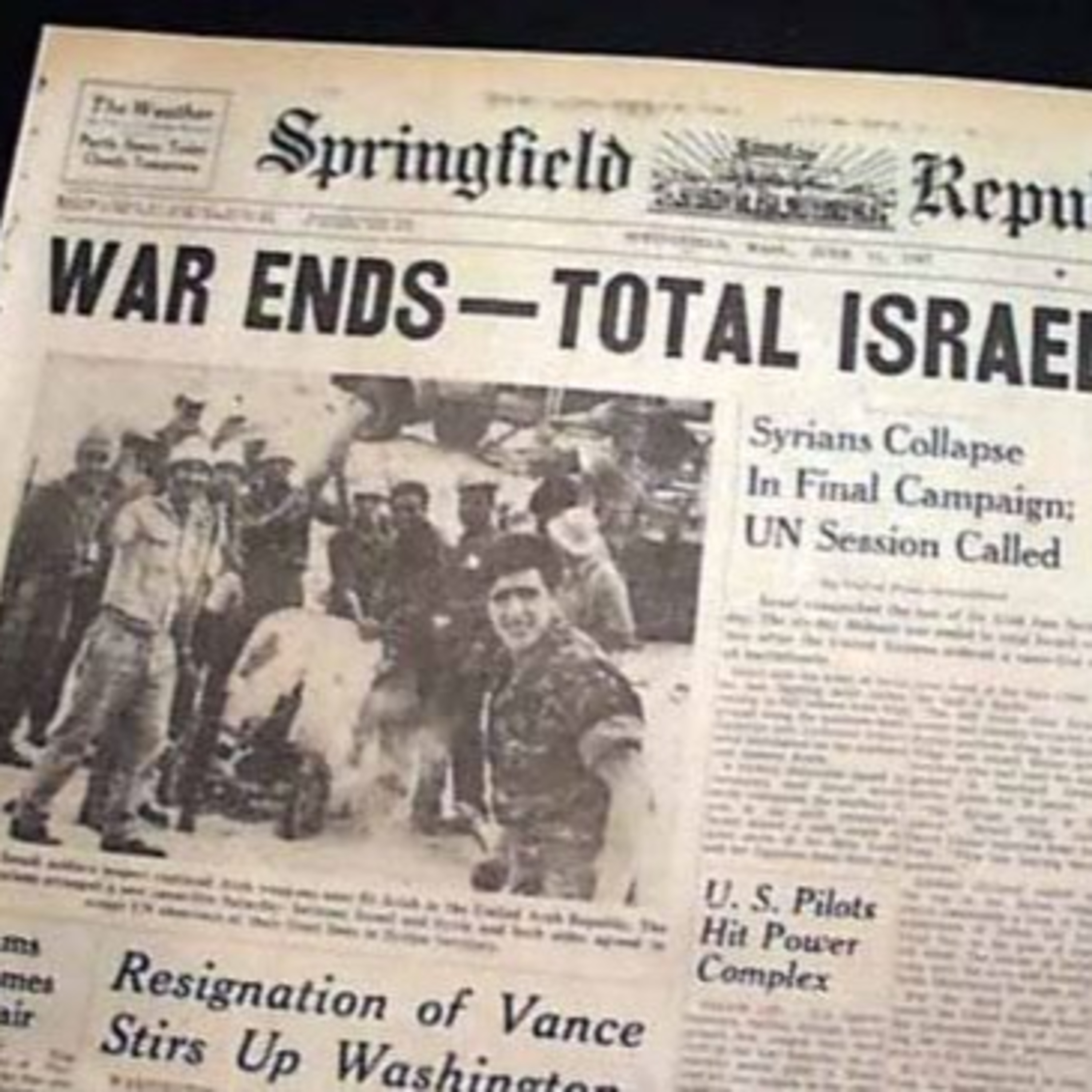 Năm mươi năm sau Chiến tranh Sáu ngày