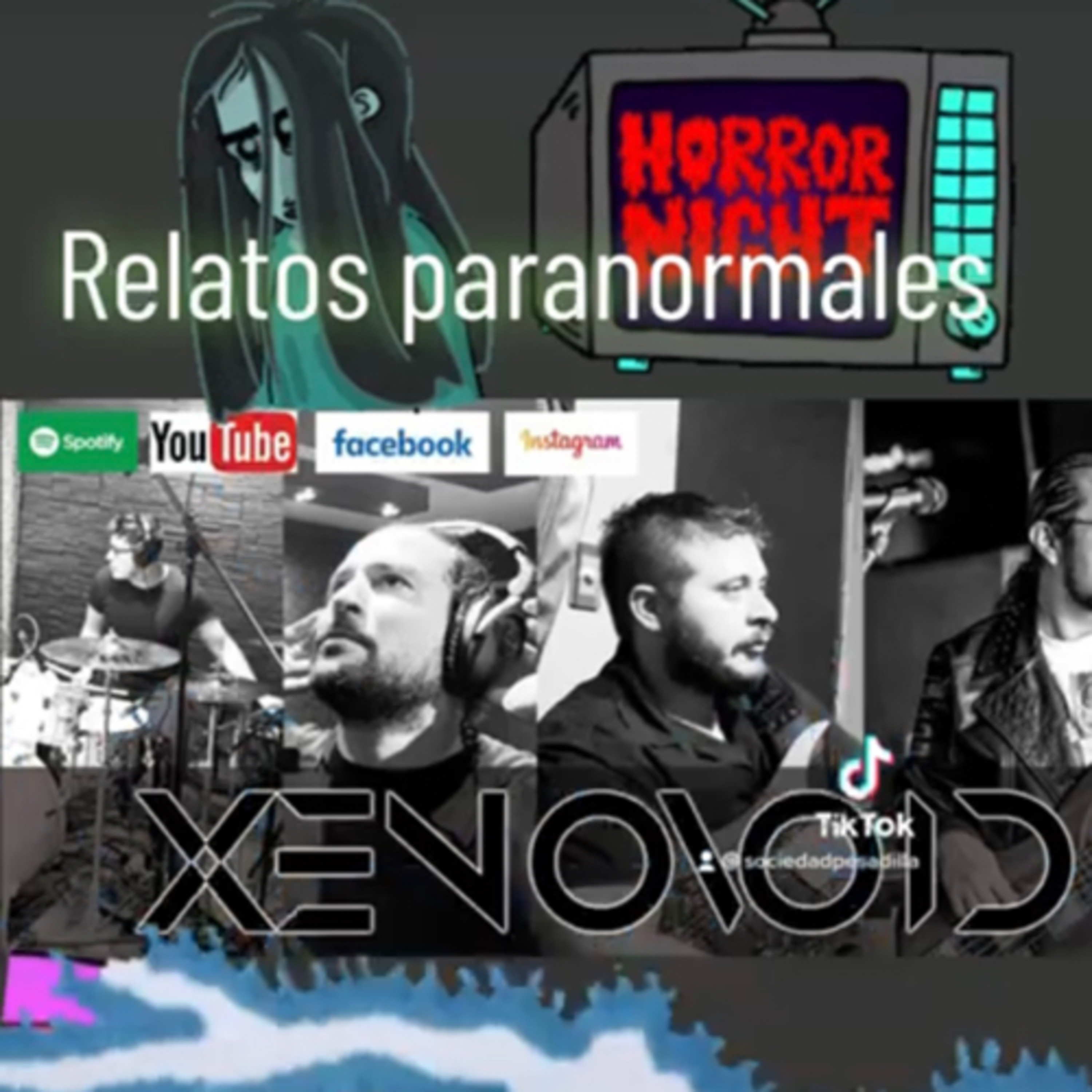 Capítulo final Temporada 1: XENOVOID y sus relatos paranormales #heavymetal episode artwork