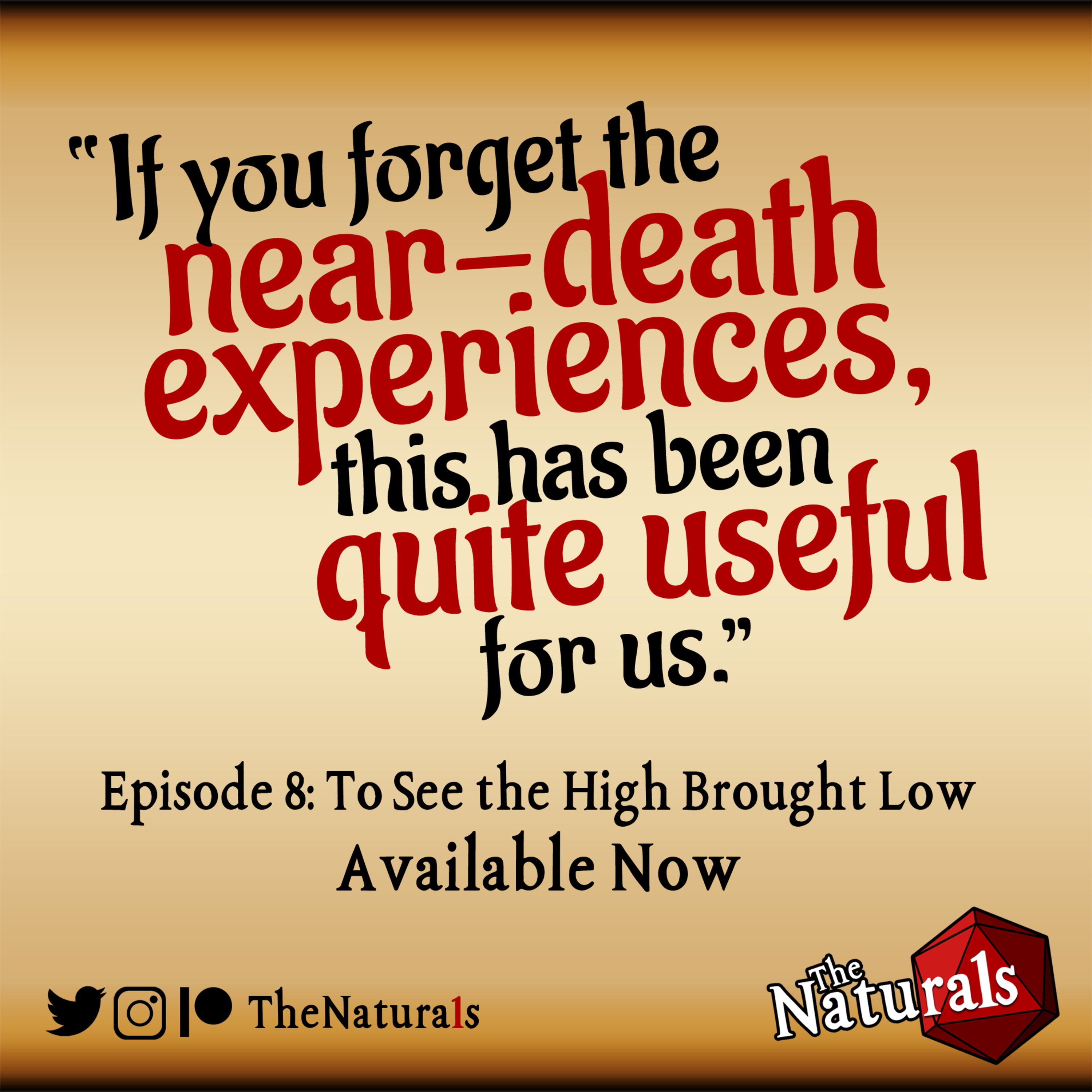 8 - To See the High Brought Low episode artwork