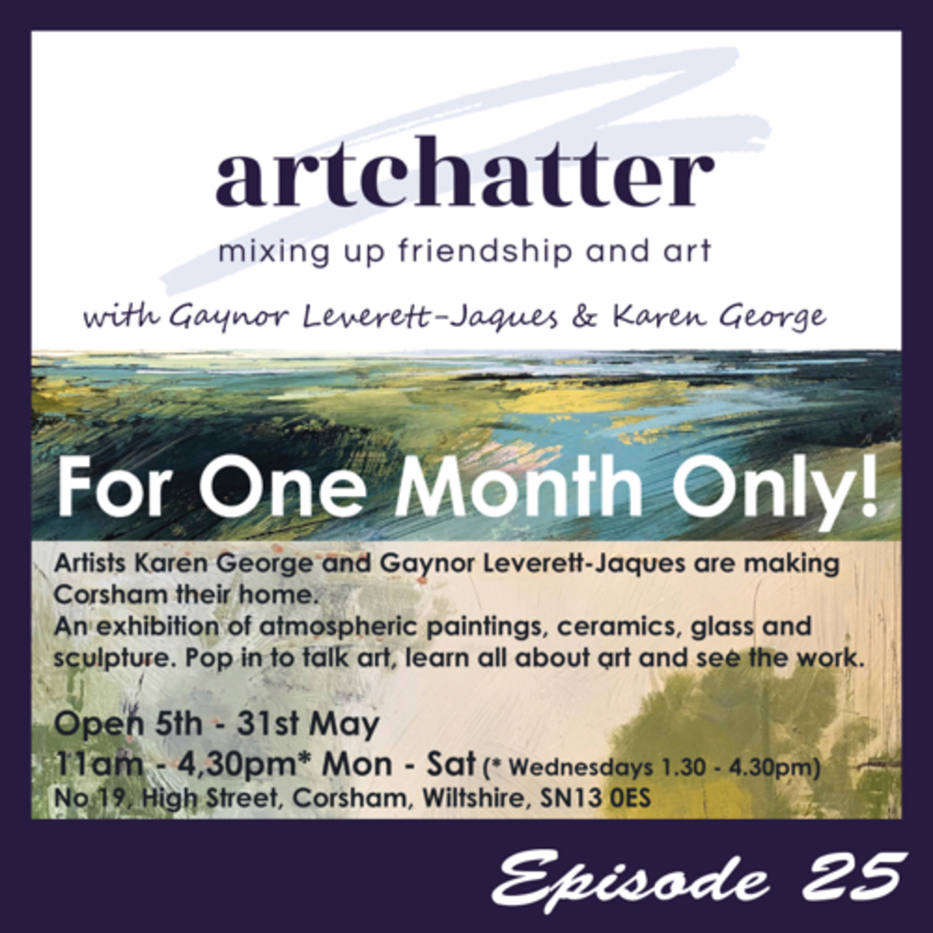 artchatter with Gaynor Leverett-Jaques & Karen George