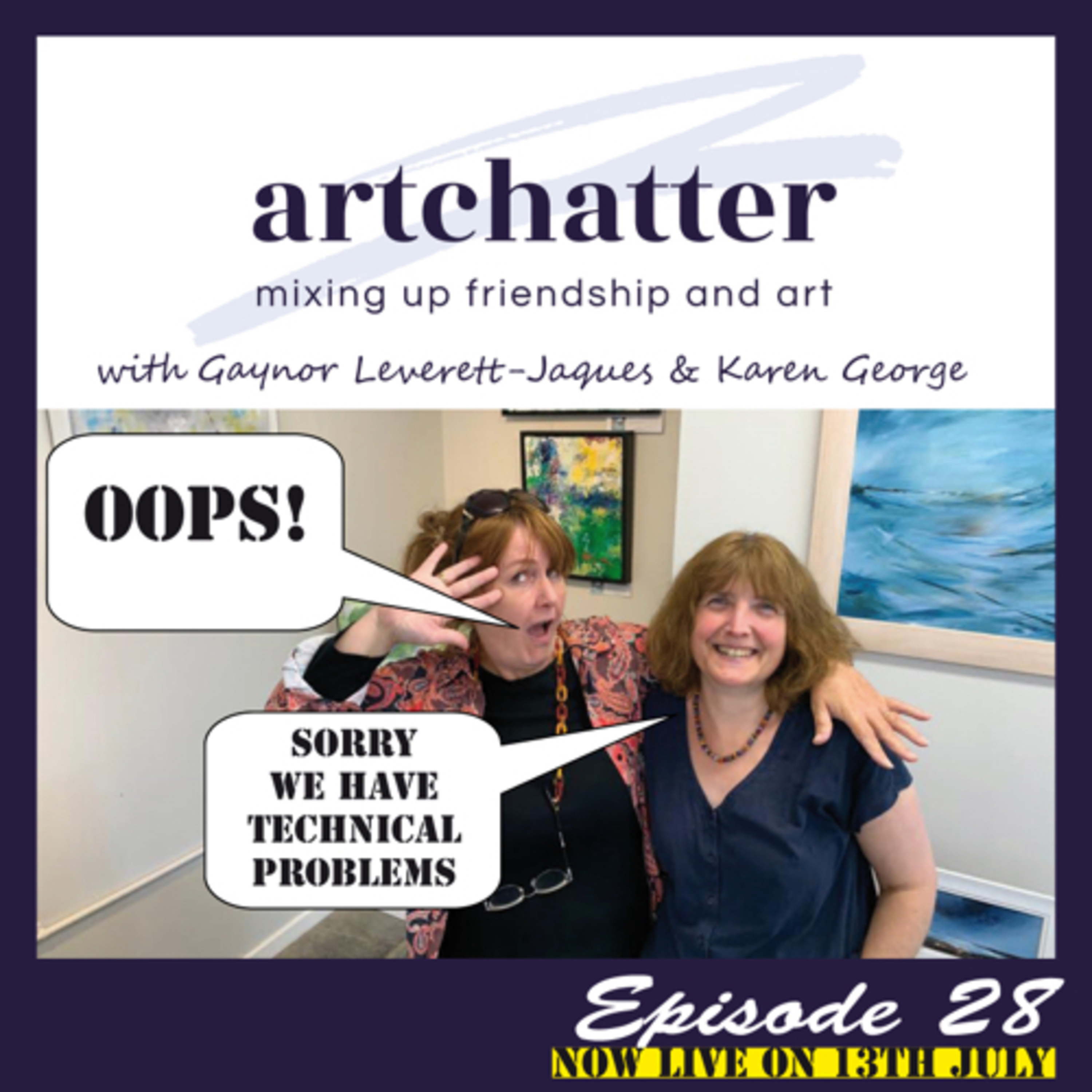 artchatter with Gaynor Leverett-Jaques & Karen George