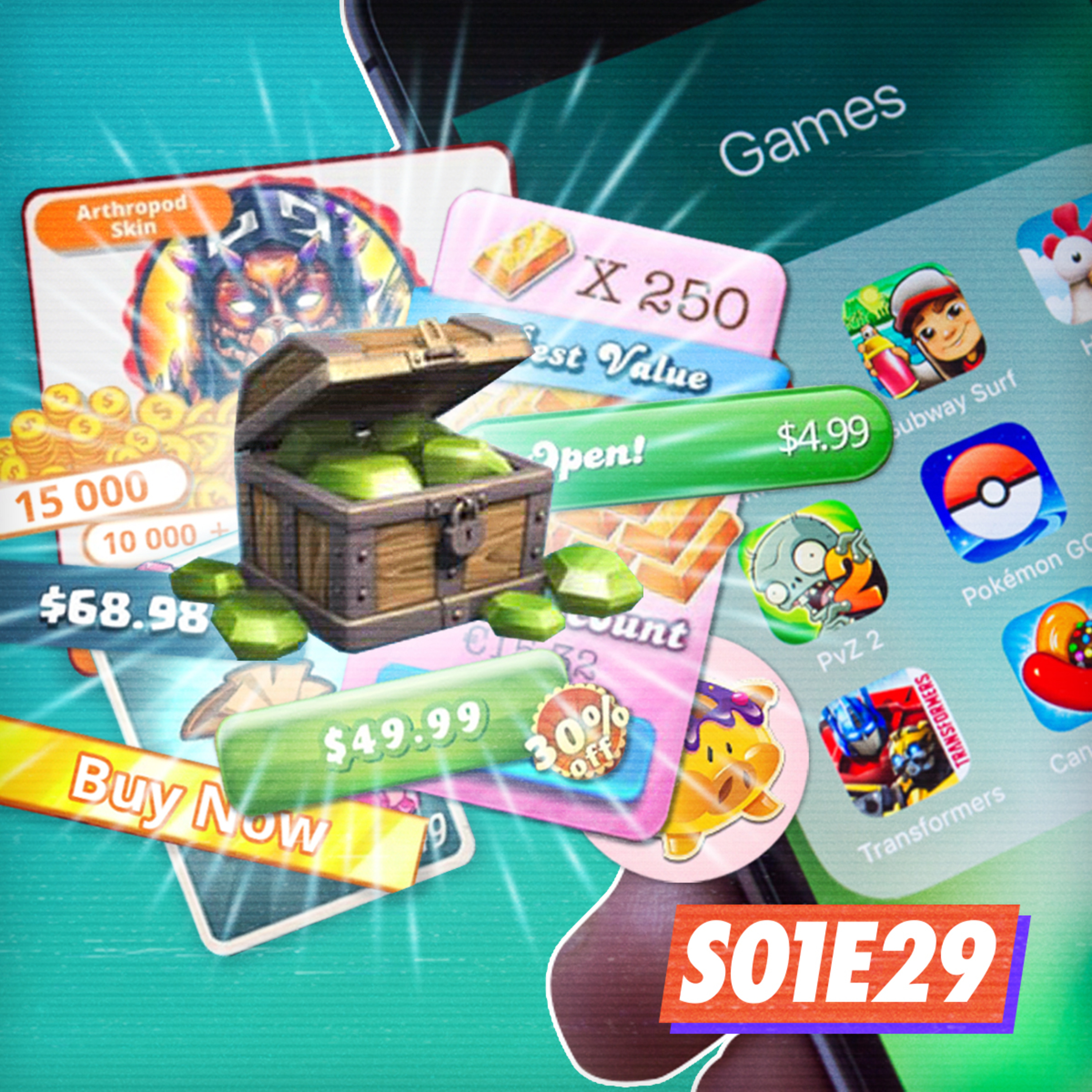 S01E29 | Mobile Games – Zijn alle mobile games k*t? episode artwork