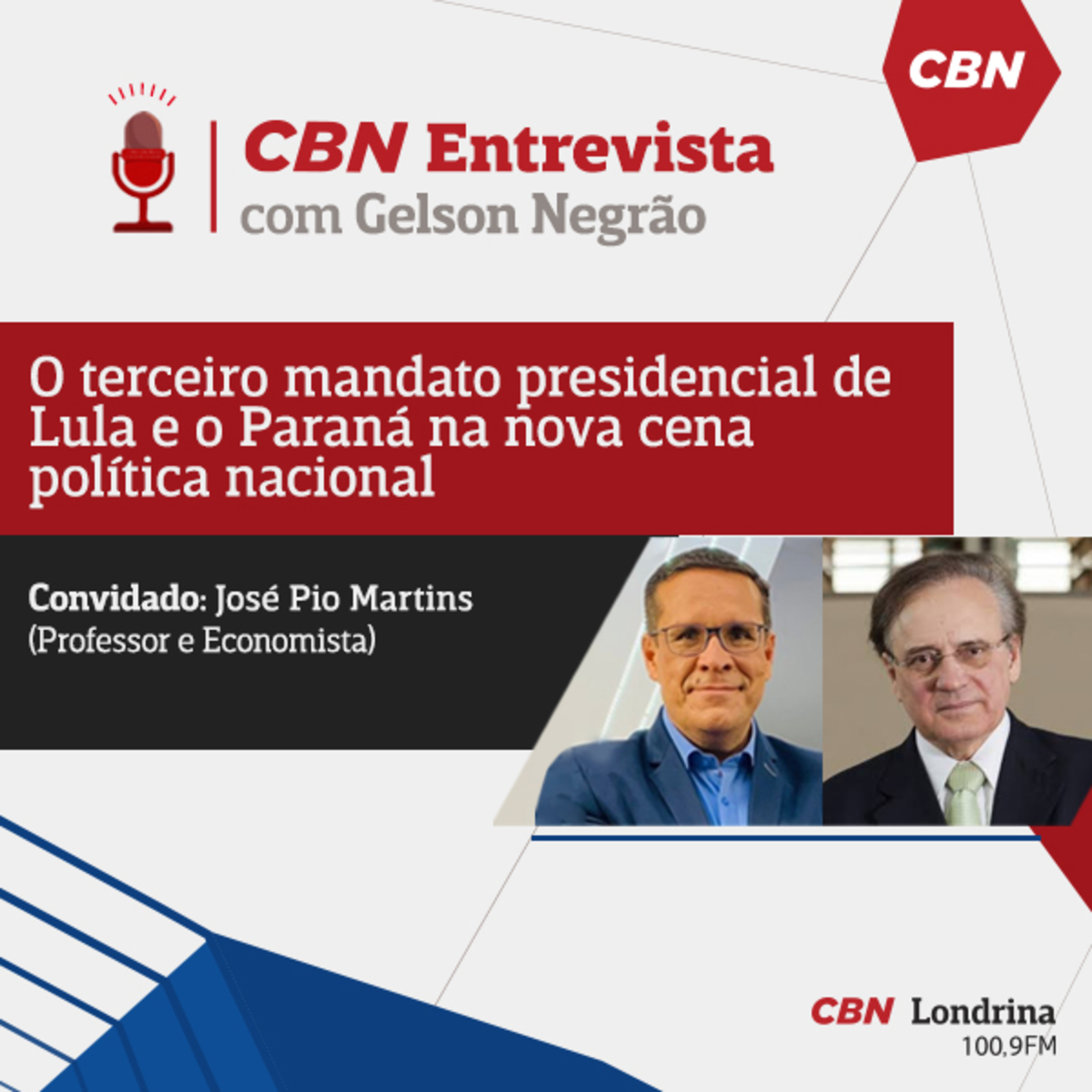CBN Entrevista | com Gelson Negrão