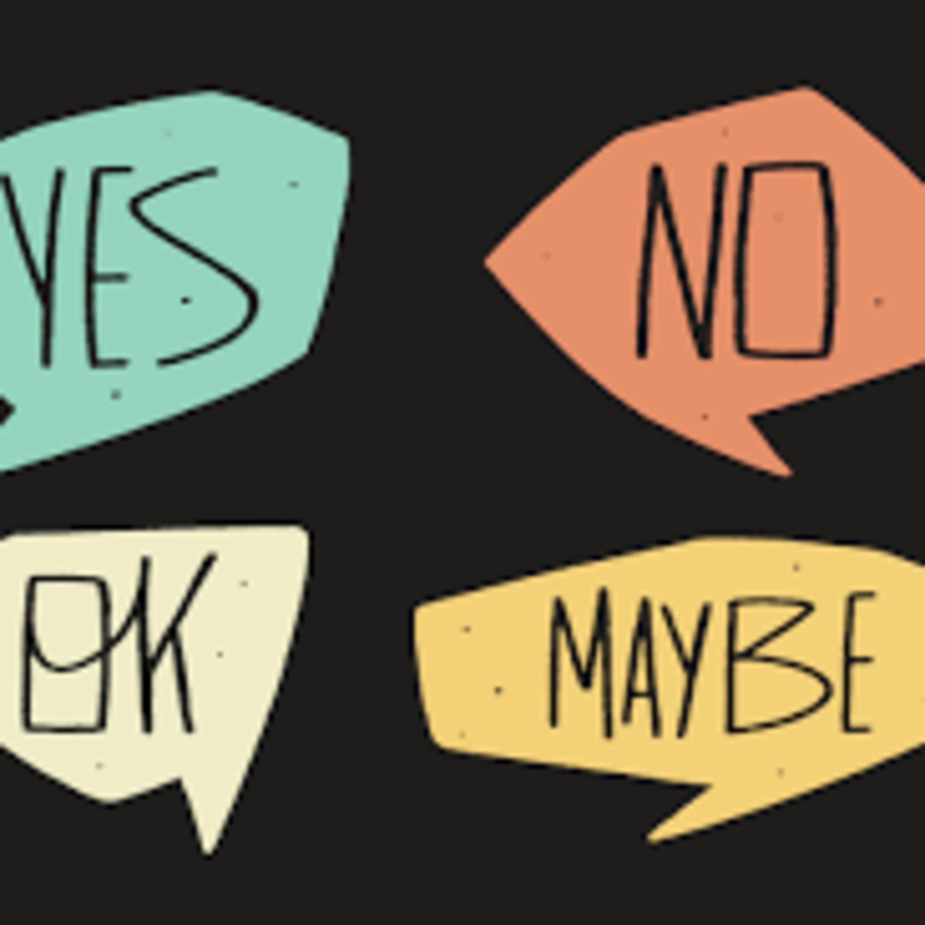 Poetry Friday: I said "yes" but I meant "no episode artwork
