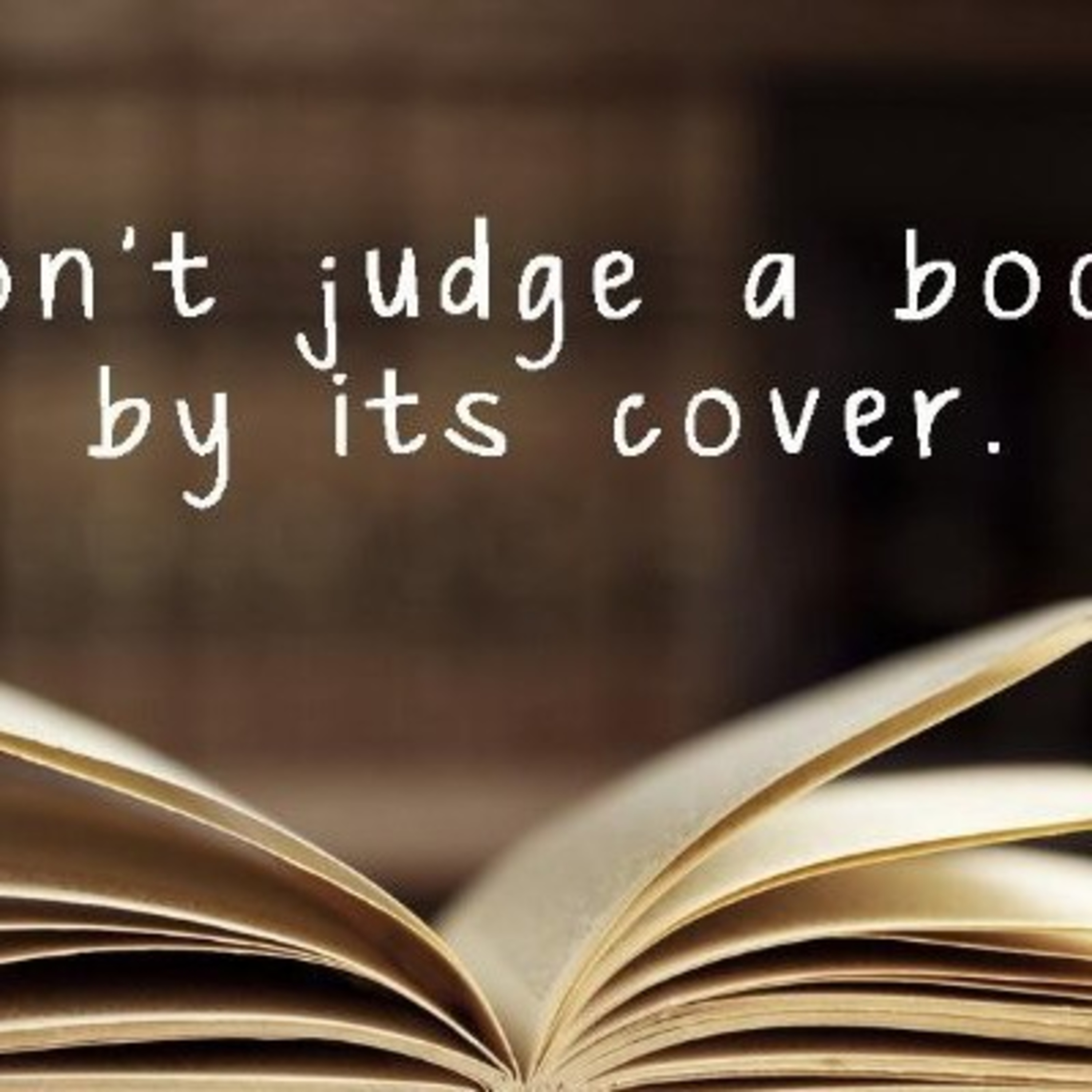 Never judge a book by its cover episode artwork