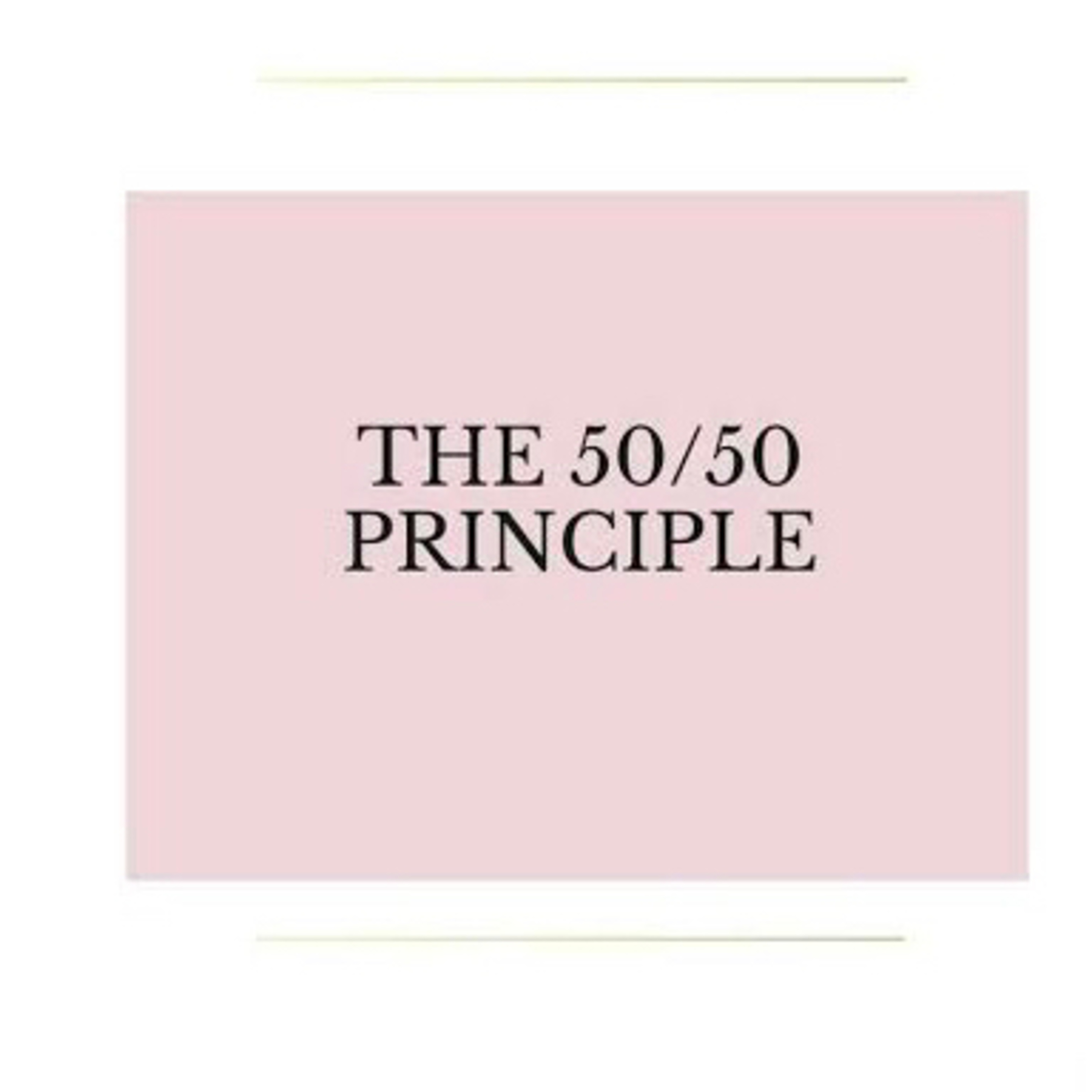 The 50/50 principal  episode artwork
