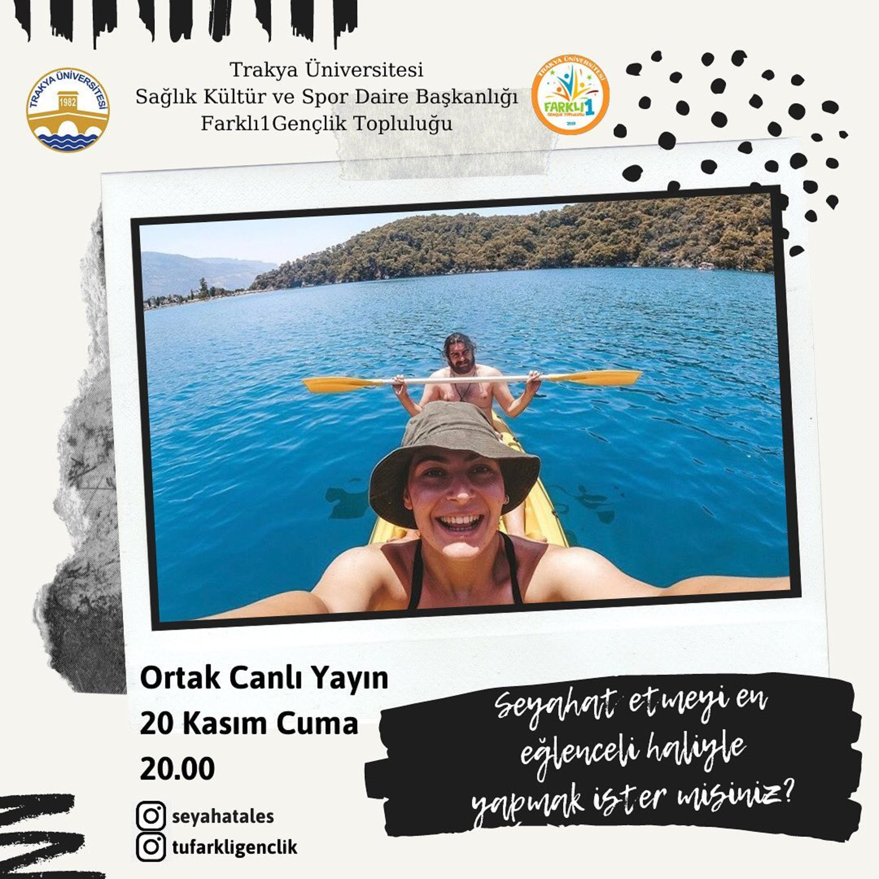 Trakya Üniversitesi Farklı1Gençlik Topluluğu Podcast\'i