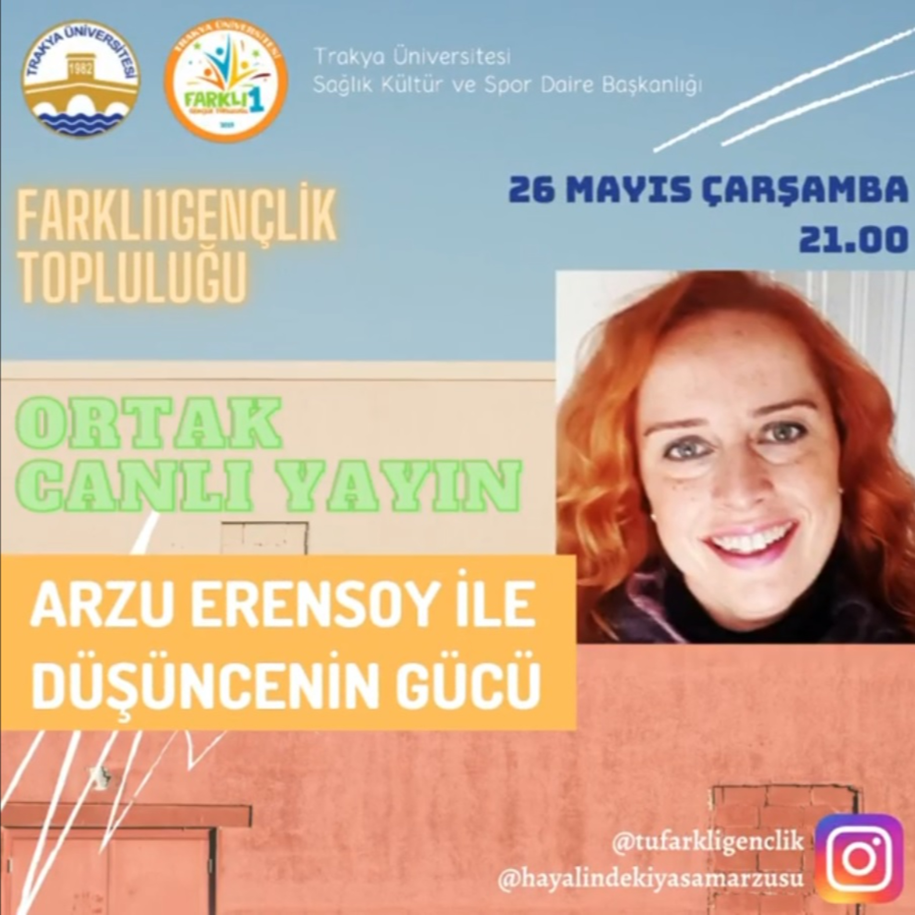 Trakya Üniversitesi Farklı1Gençlik Topluluğu Podcast\'i