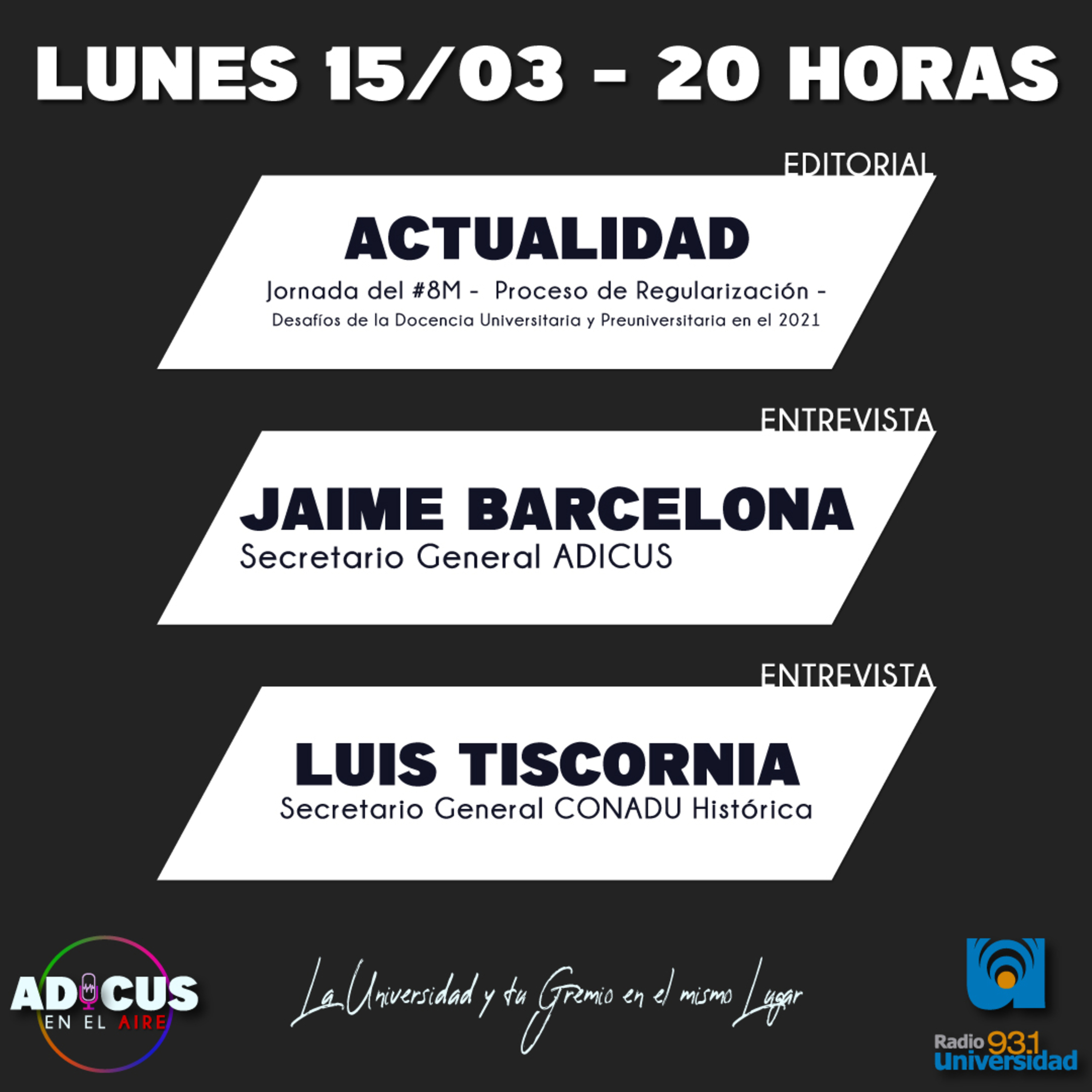 ADICUS EN EL AIRE