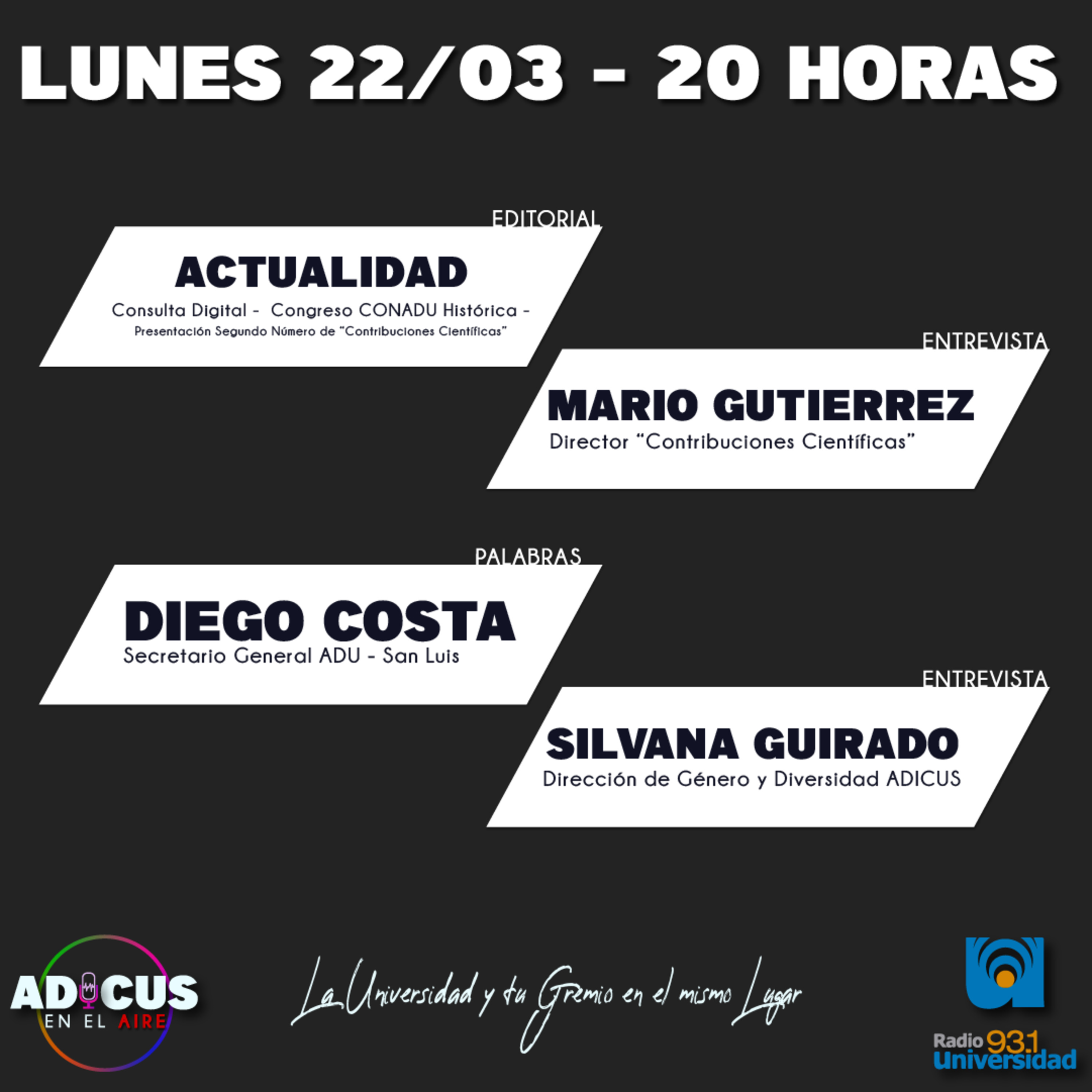 ADICUS EN EL AIRE