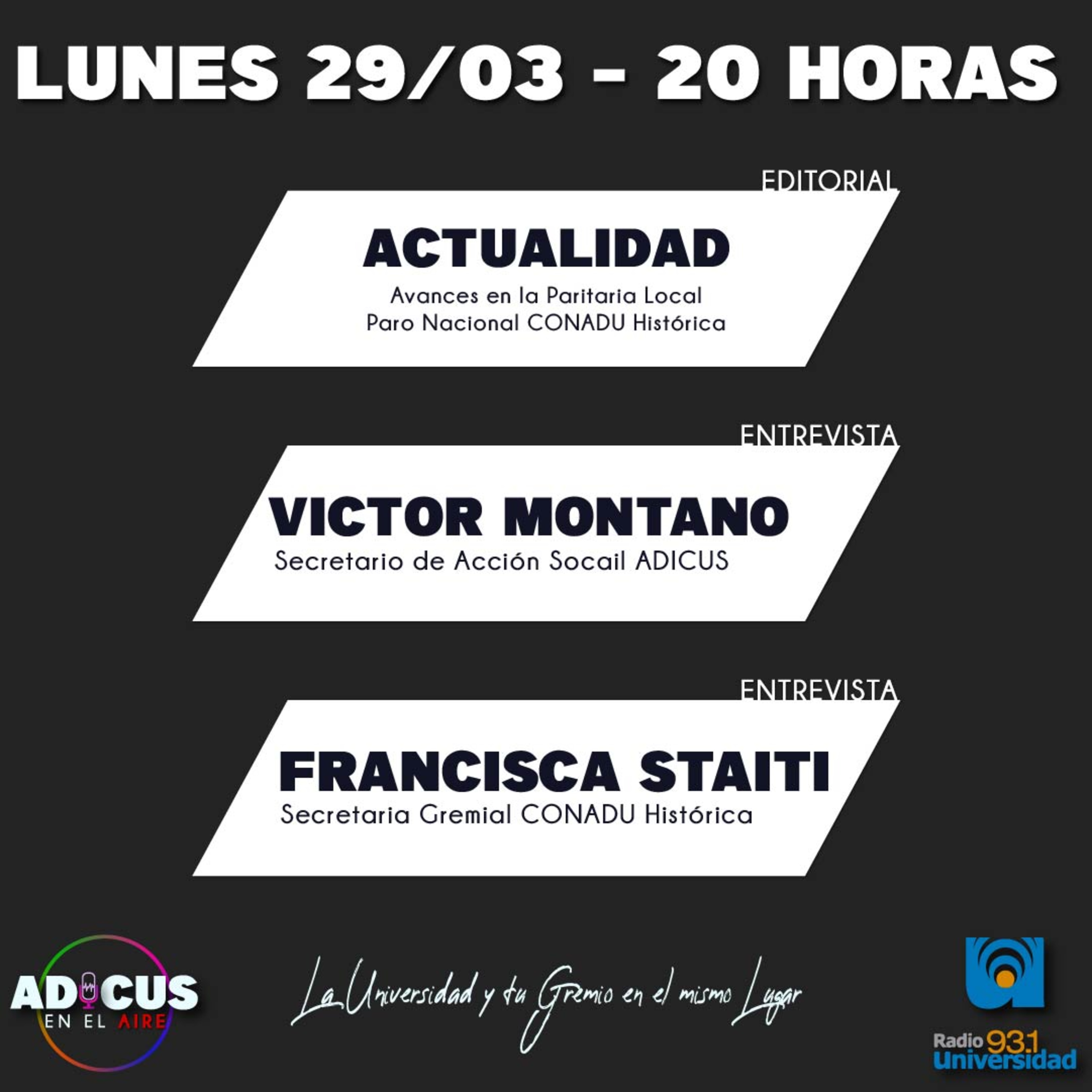 ADICUS EN EL AIRE