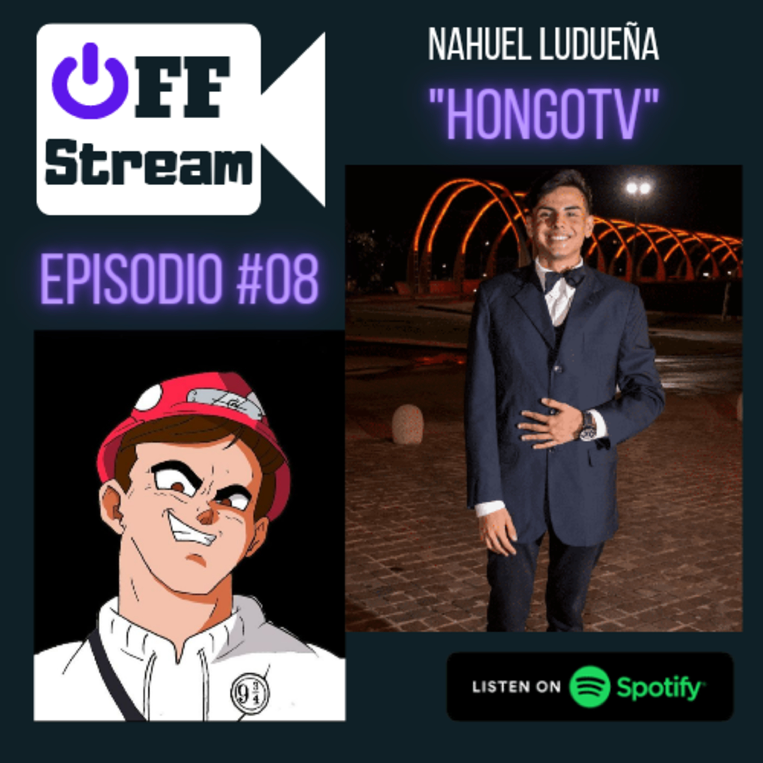 #08 HONGOTV: "Uno de mis sueños es conocer al Rubius" episode artwork
