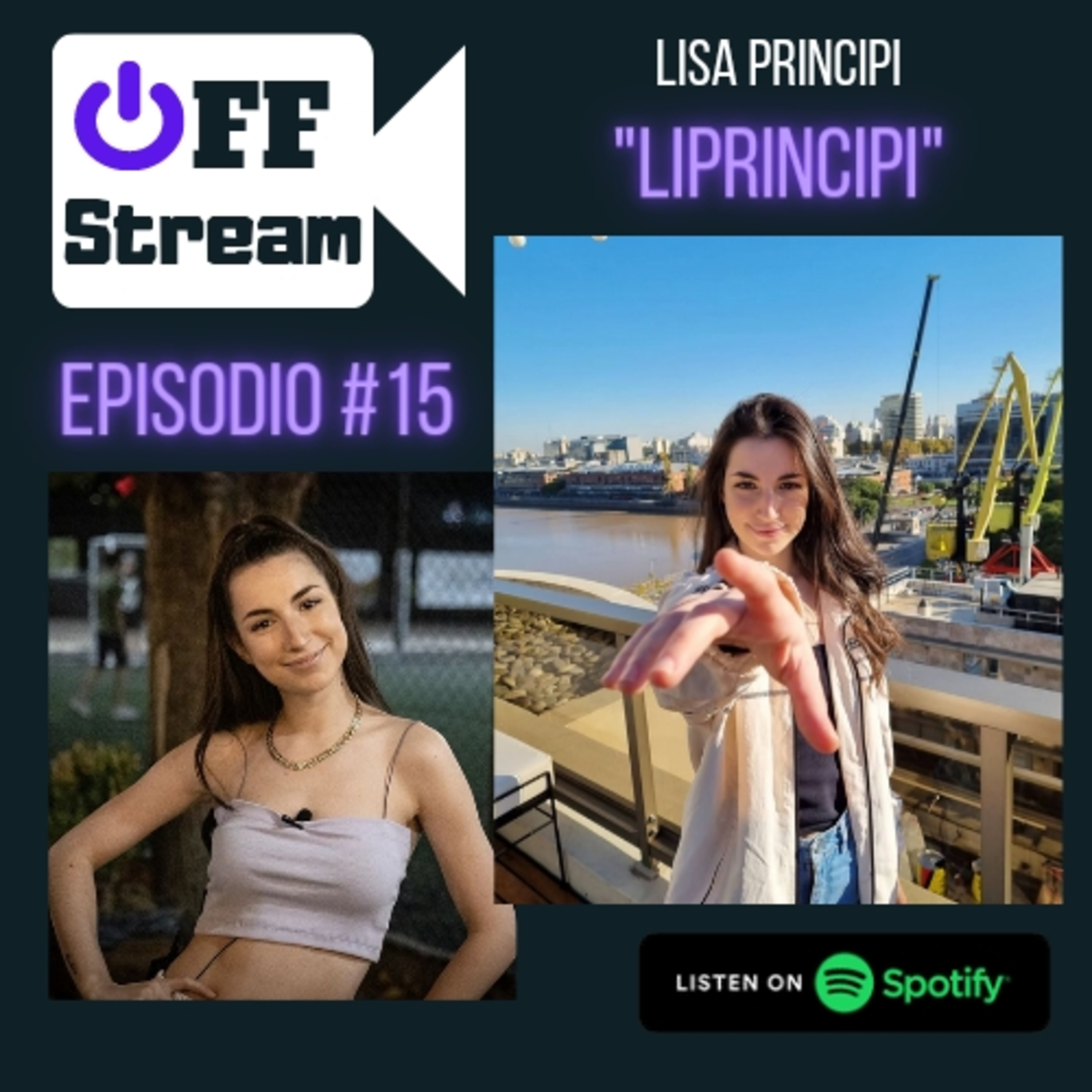 #15 LIPRINCIPI: "Encontre el espacio para estar delante de la cámara" episode artwork