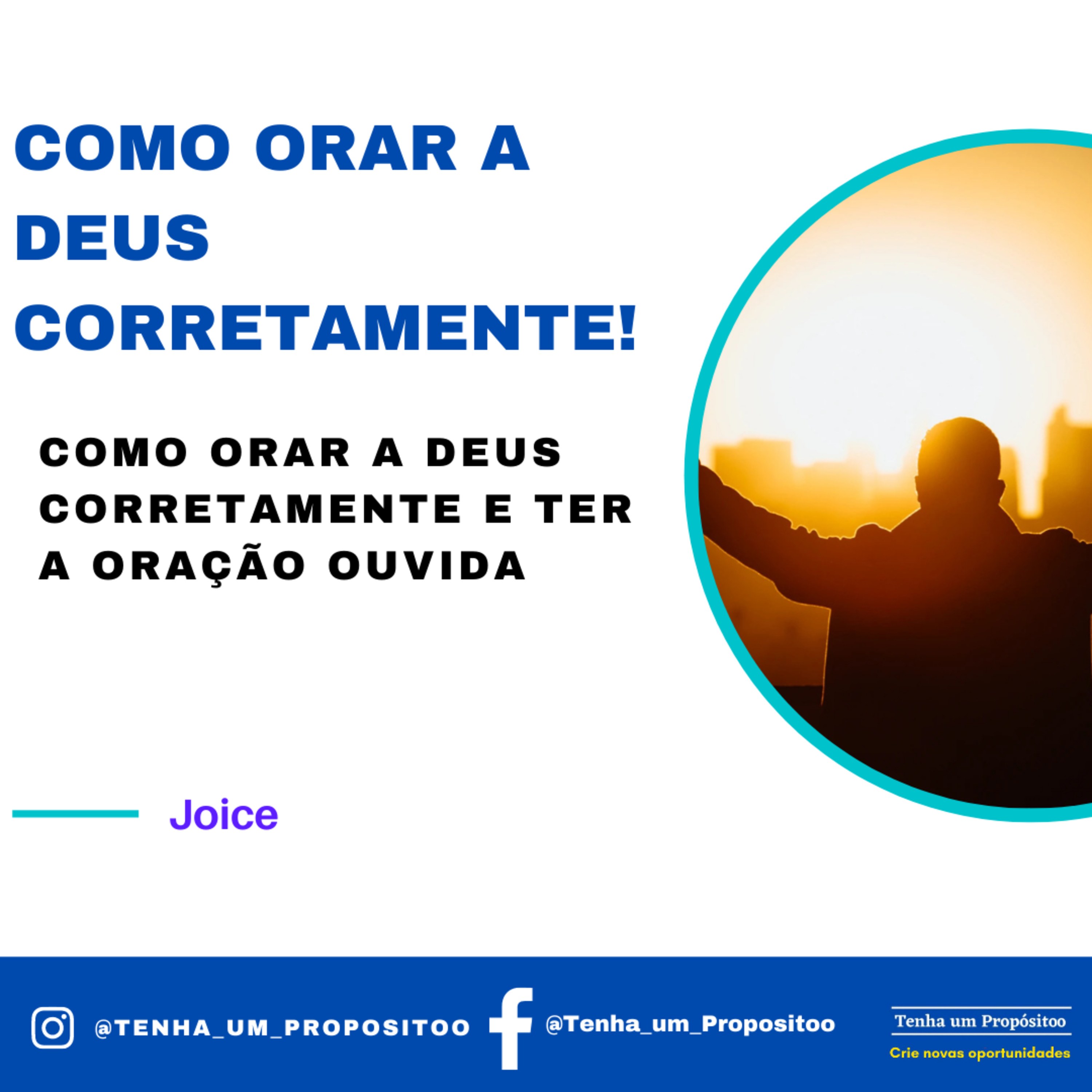 Como orar a Deus de uma forma correta?  episode artwork