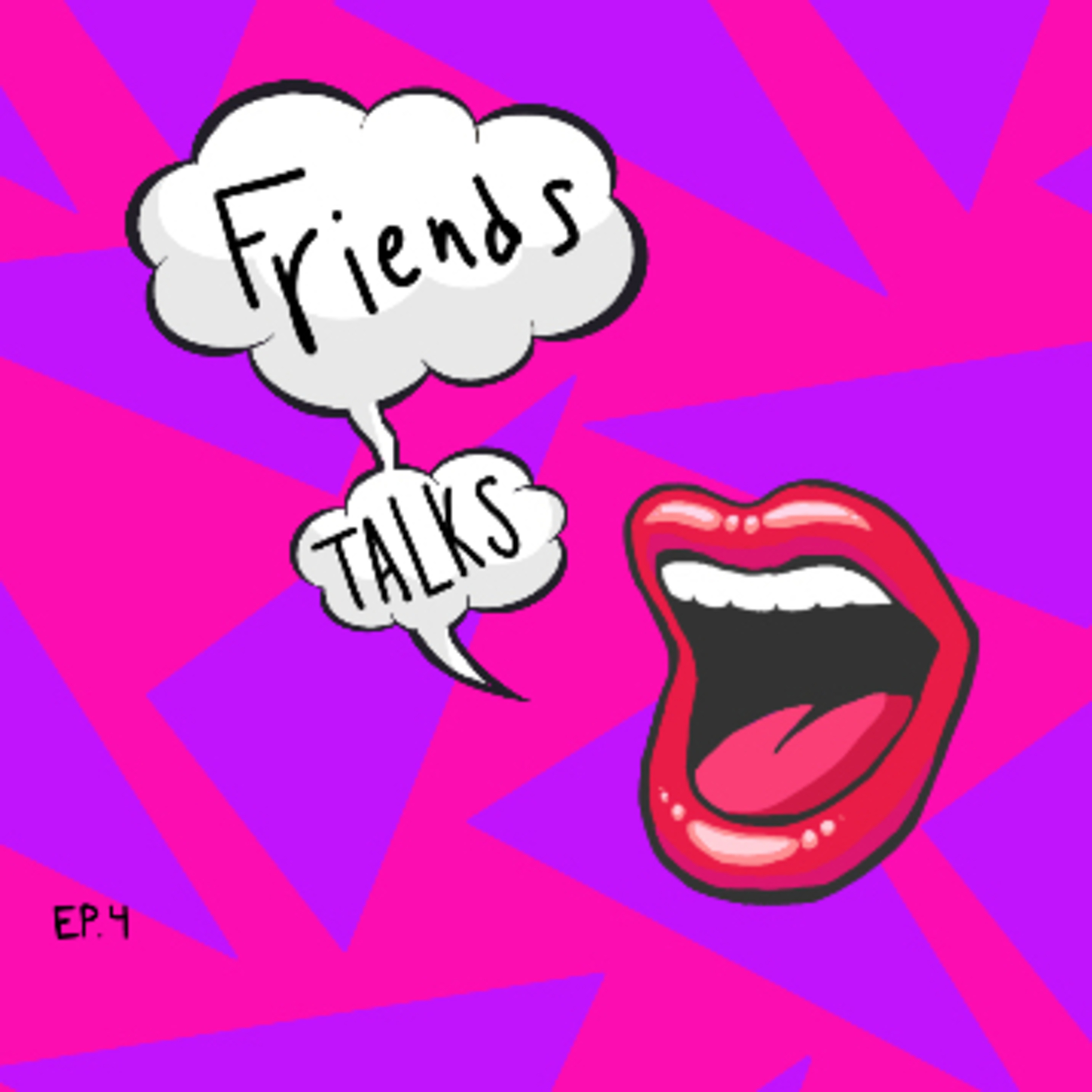 Friends talks episode artwork