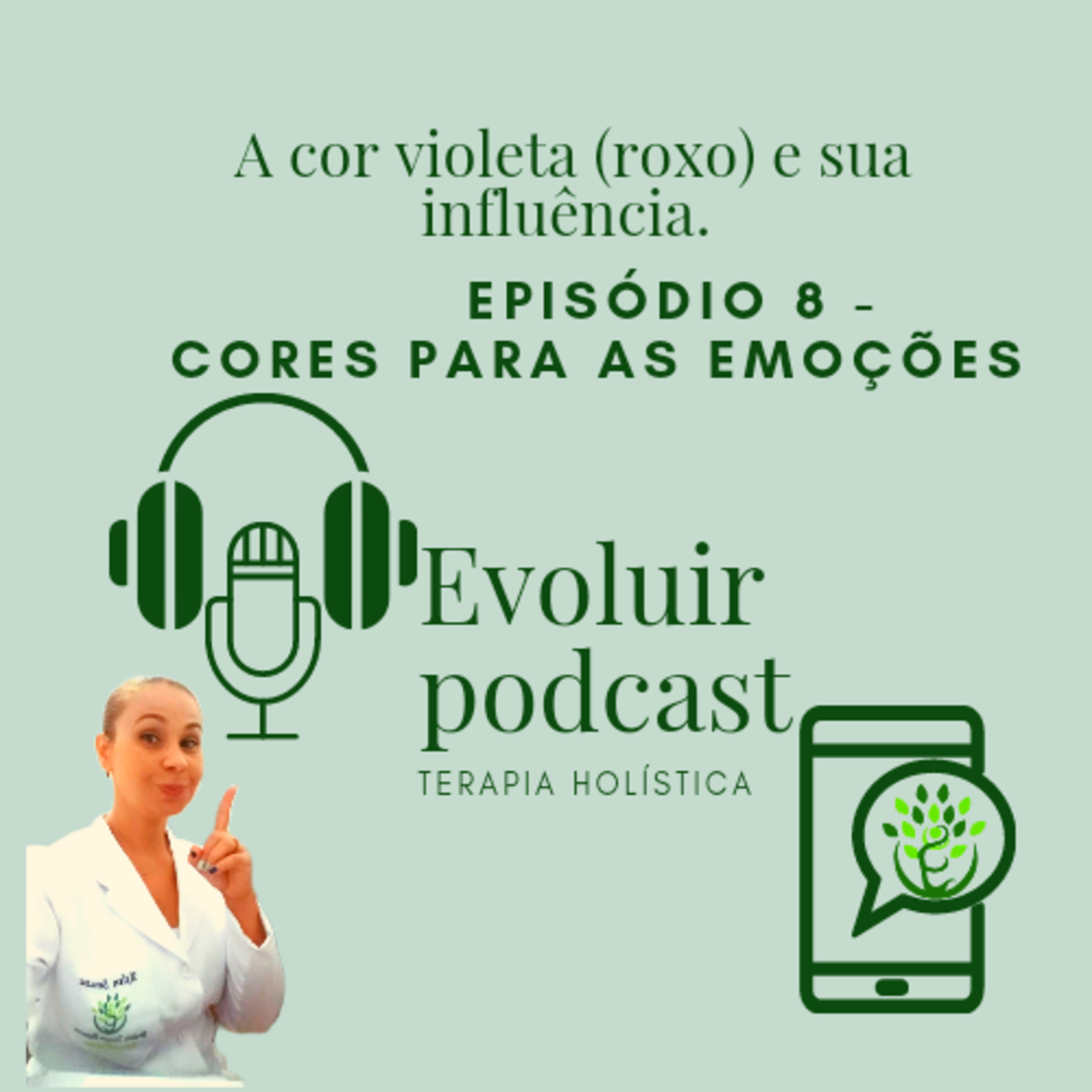 A cor violeta (roxo) e sua influência.
 episode artwork