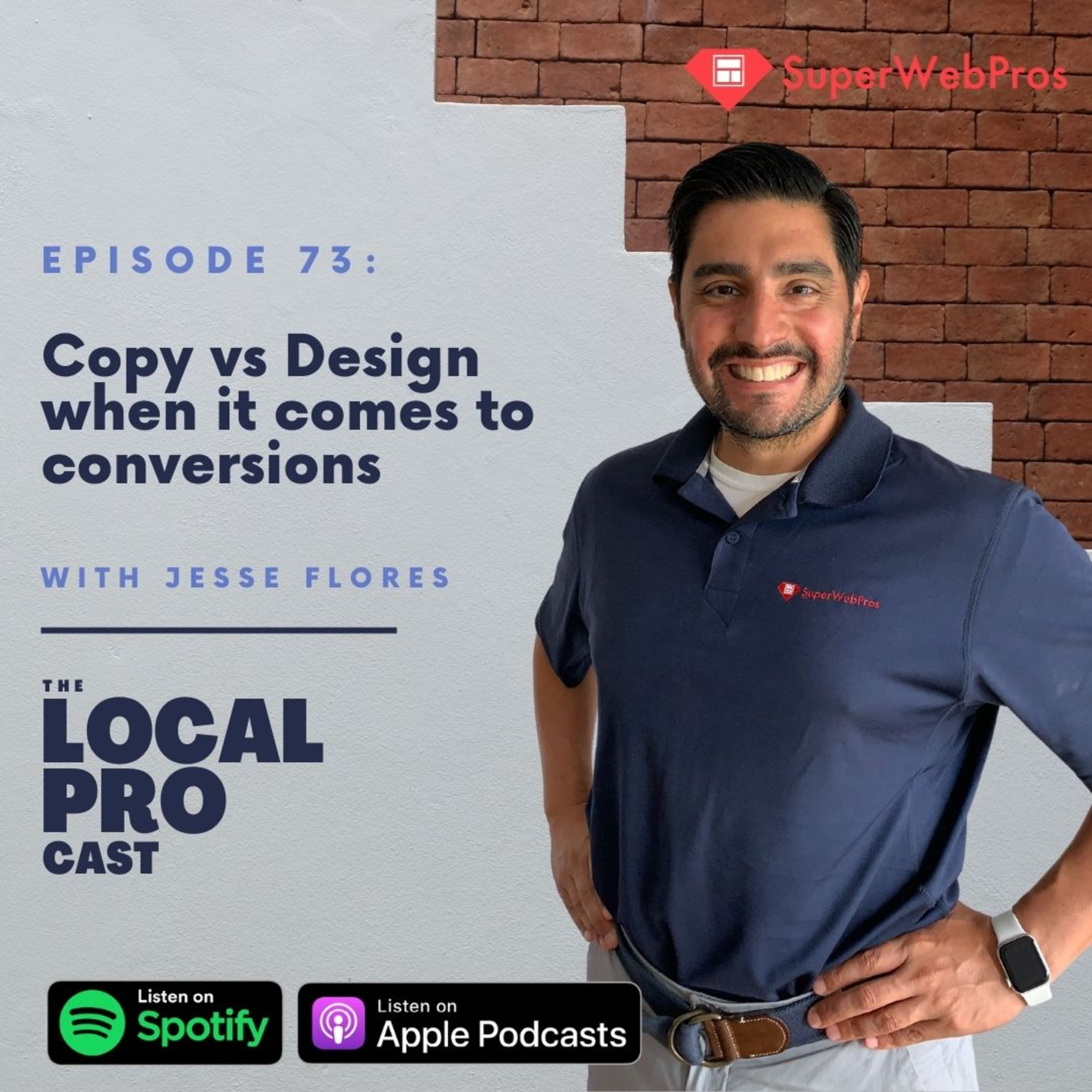 Ep 73: Copy vs Design when it comes to conversions episode artwork